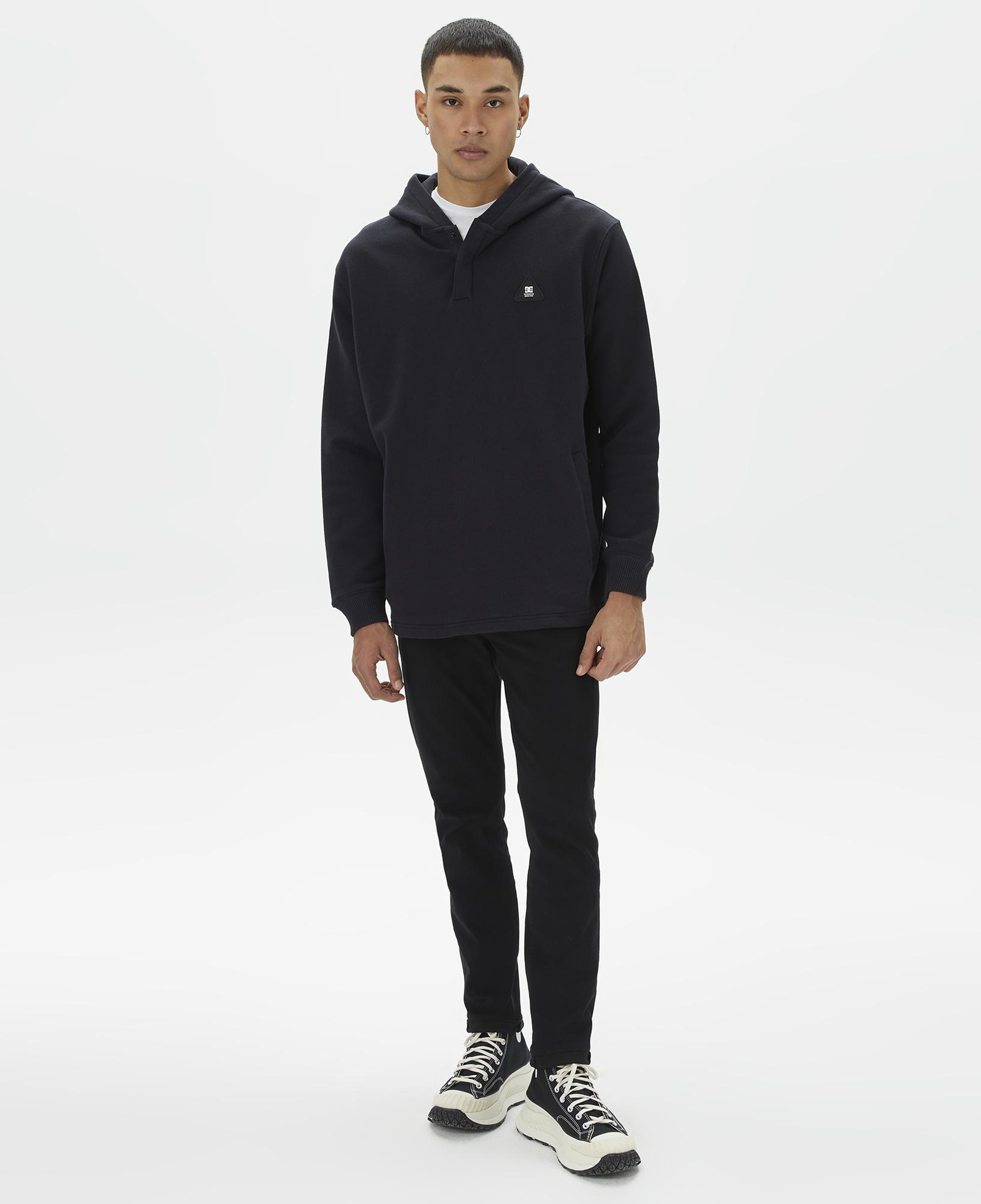 Dc Offpeak Erkek Siyah Hoodie
