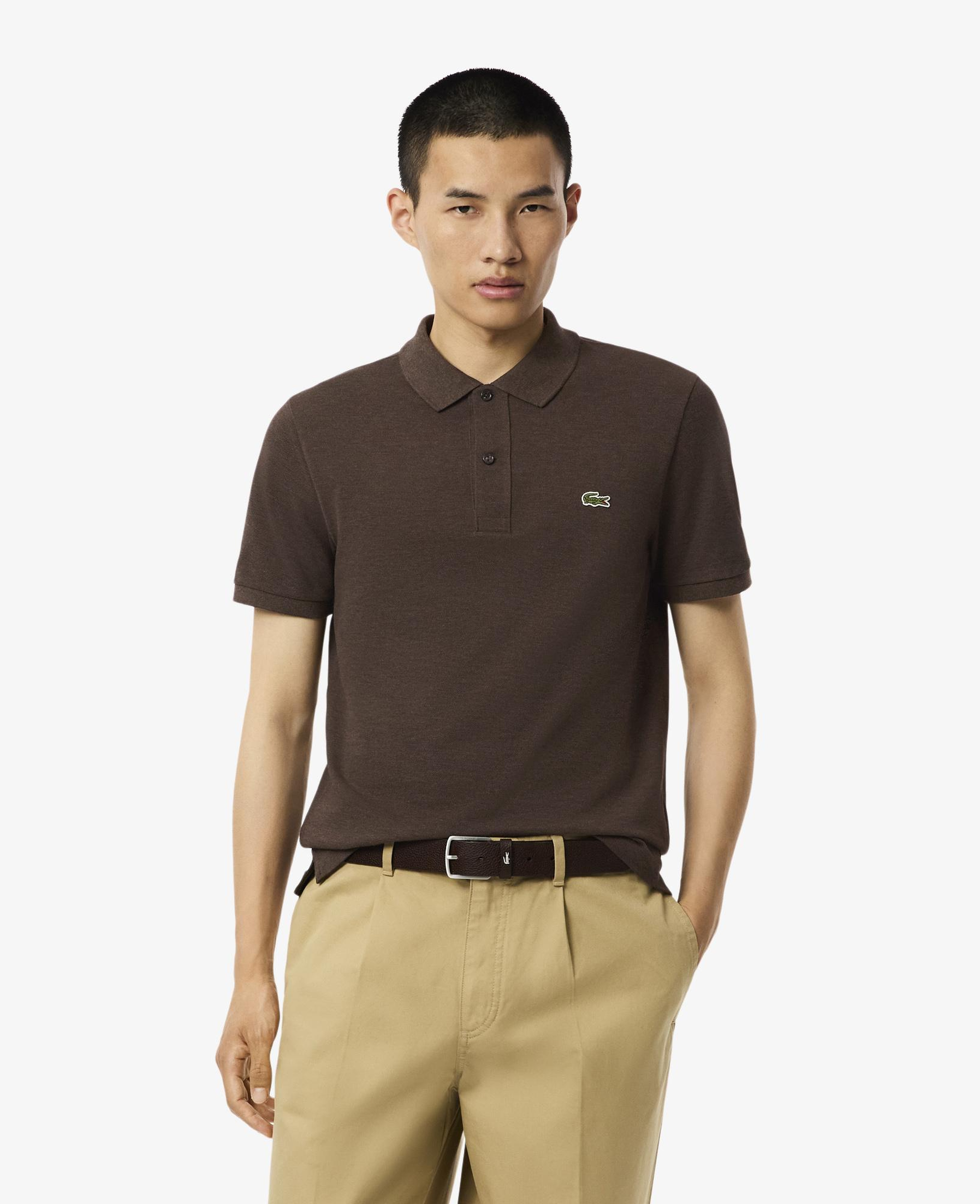 Lacoste Erkek Slim Fit Kahverengi Polo