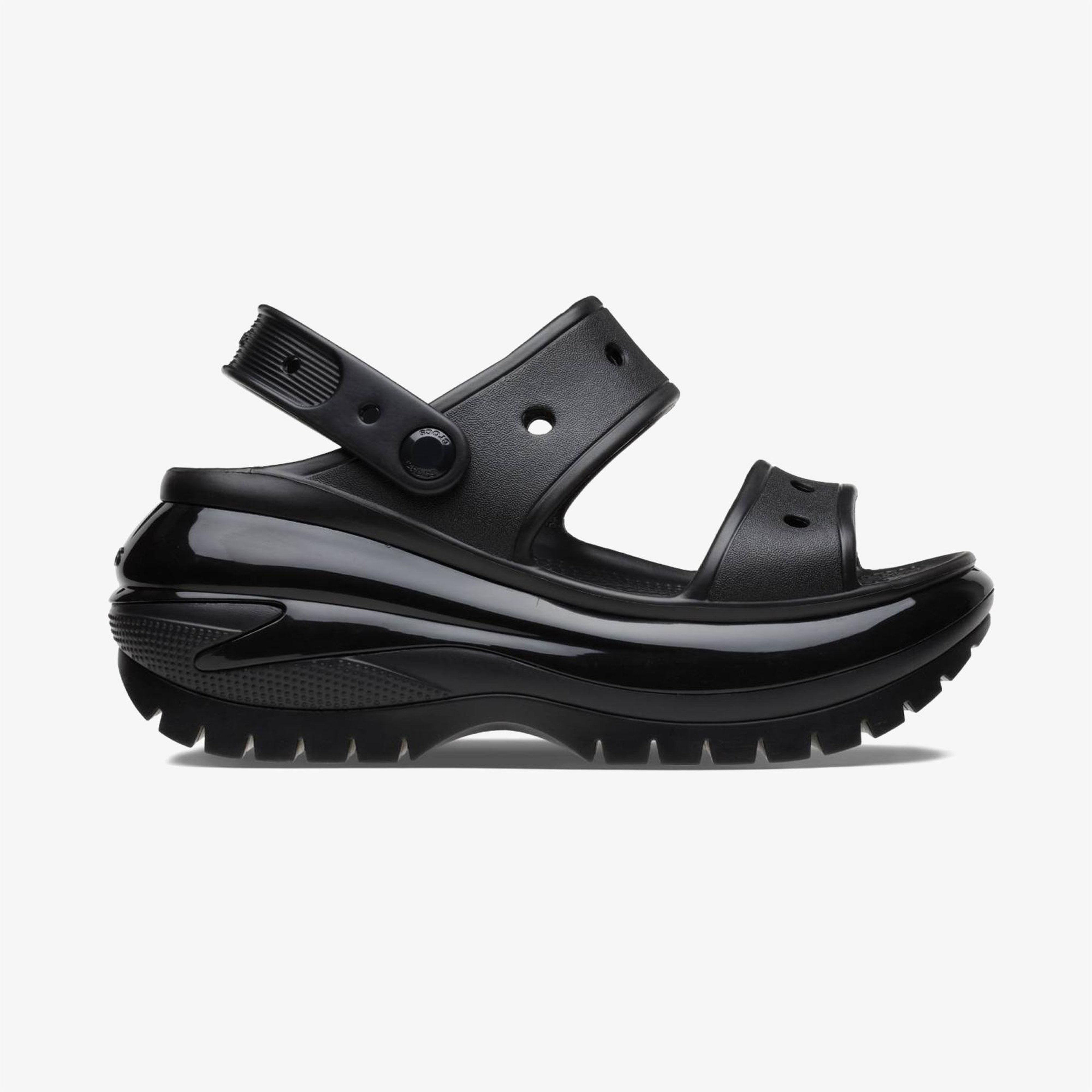 Crocs Classic Mega Crush Kadın Siyah Sandalet