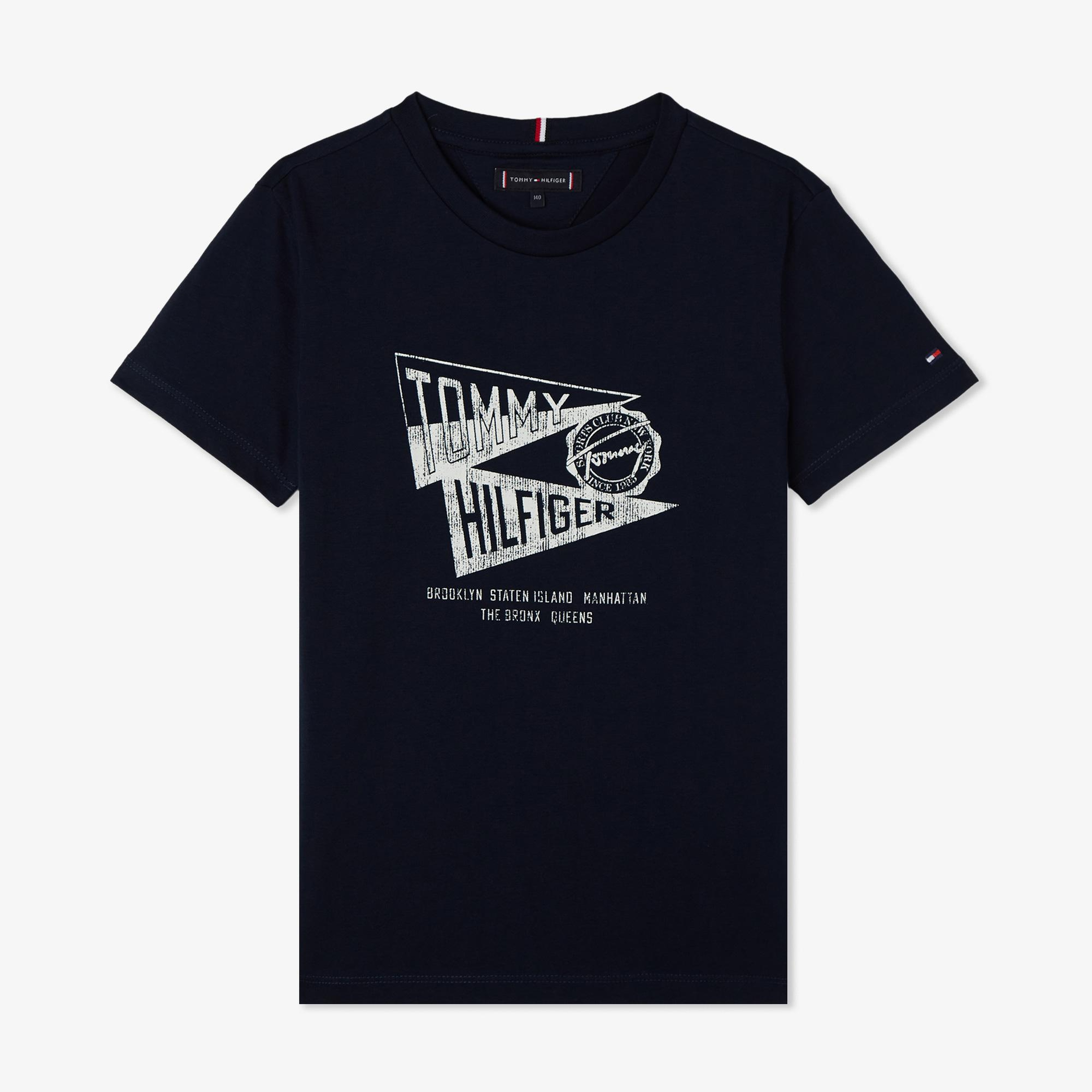 Tommy Hilfiger Effortless Çocuk Lacivert T-Shirt