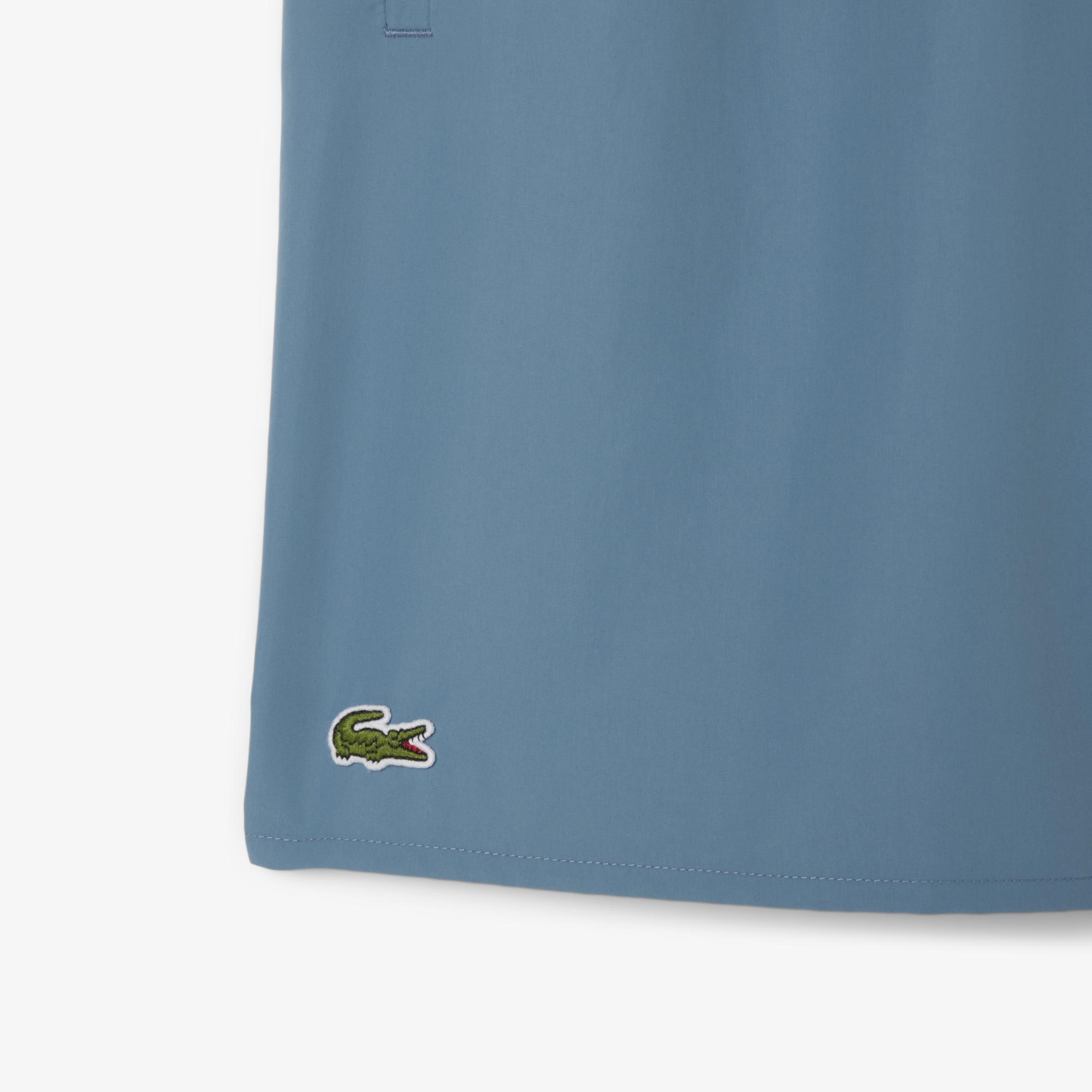 Lacoste Monochrome Erkek Mavi Deniz Şortu