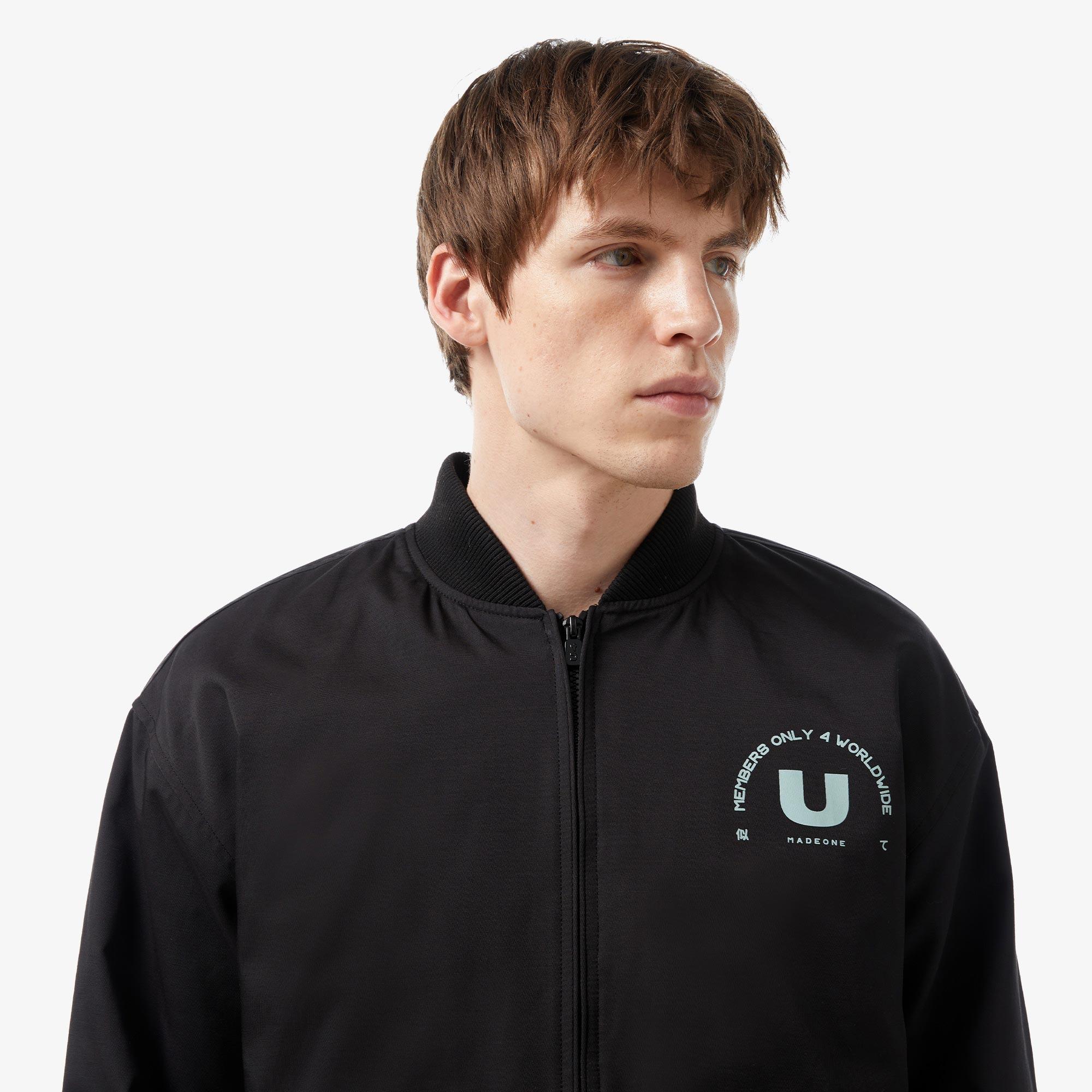 UNITED4 Classic Erkek Siyah Ceket