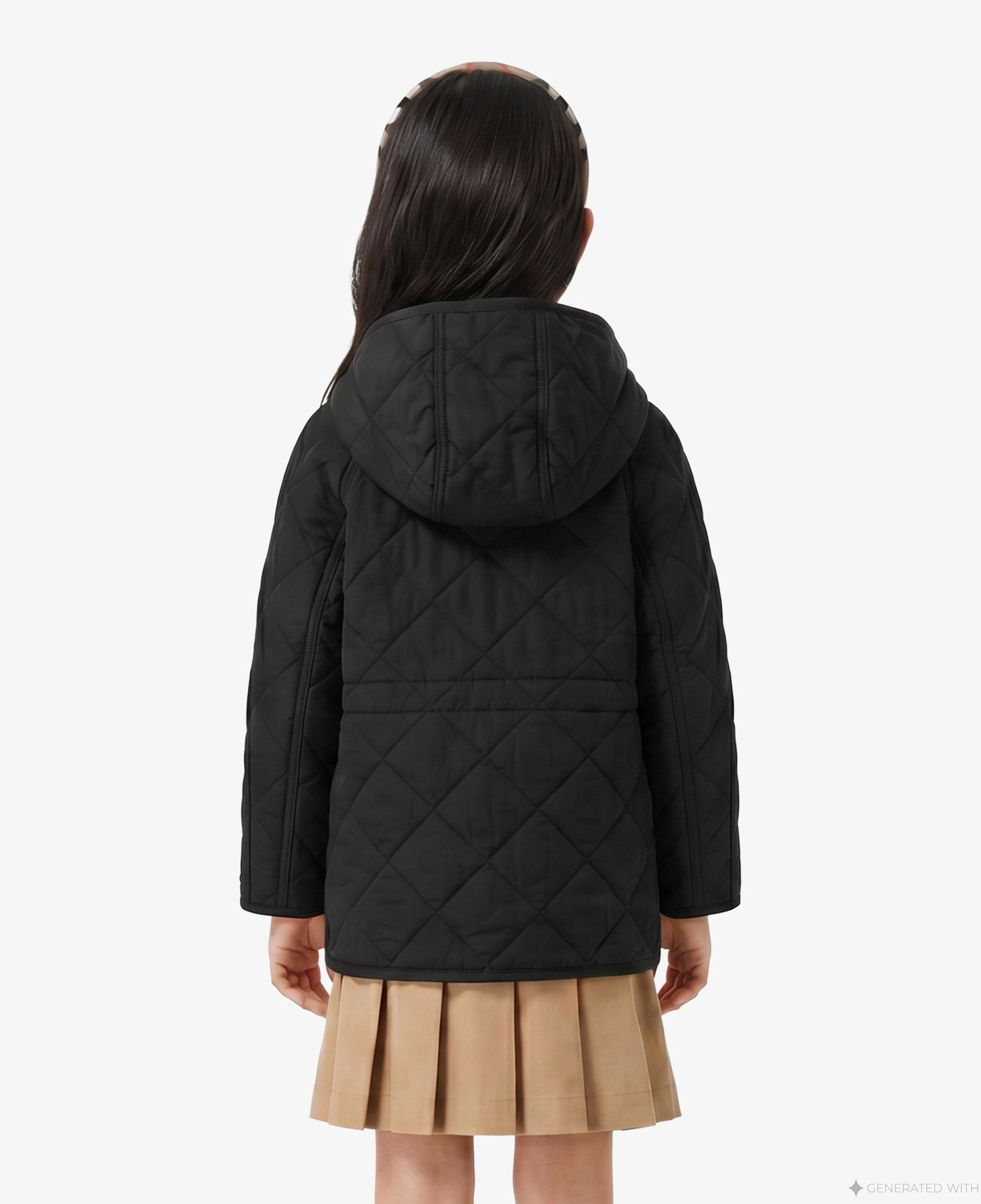 Burberry Harrison Çocuk Siyah Mont