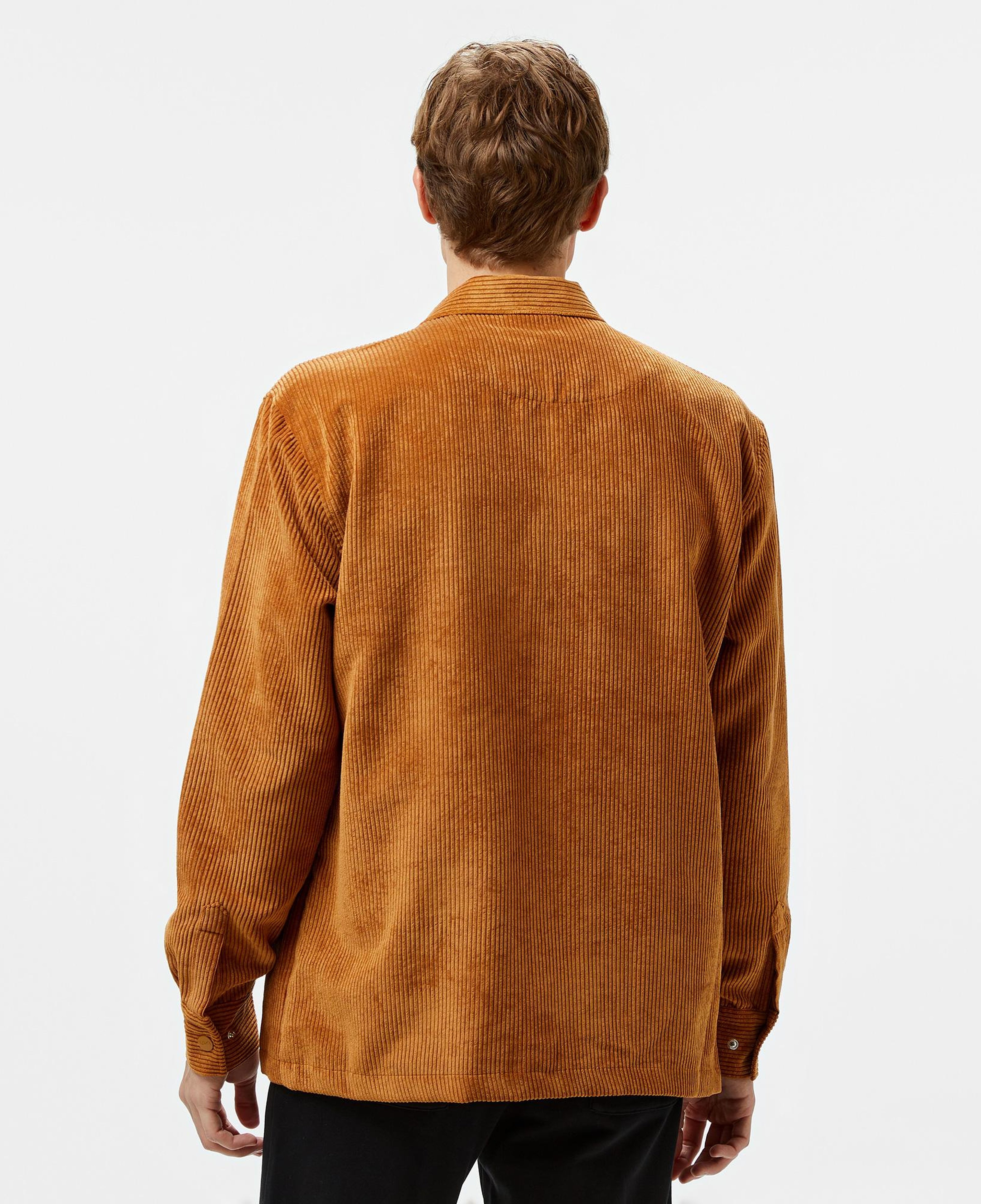 UNITED4 Velvet Shirt Erkek Kahverengi Gömlek