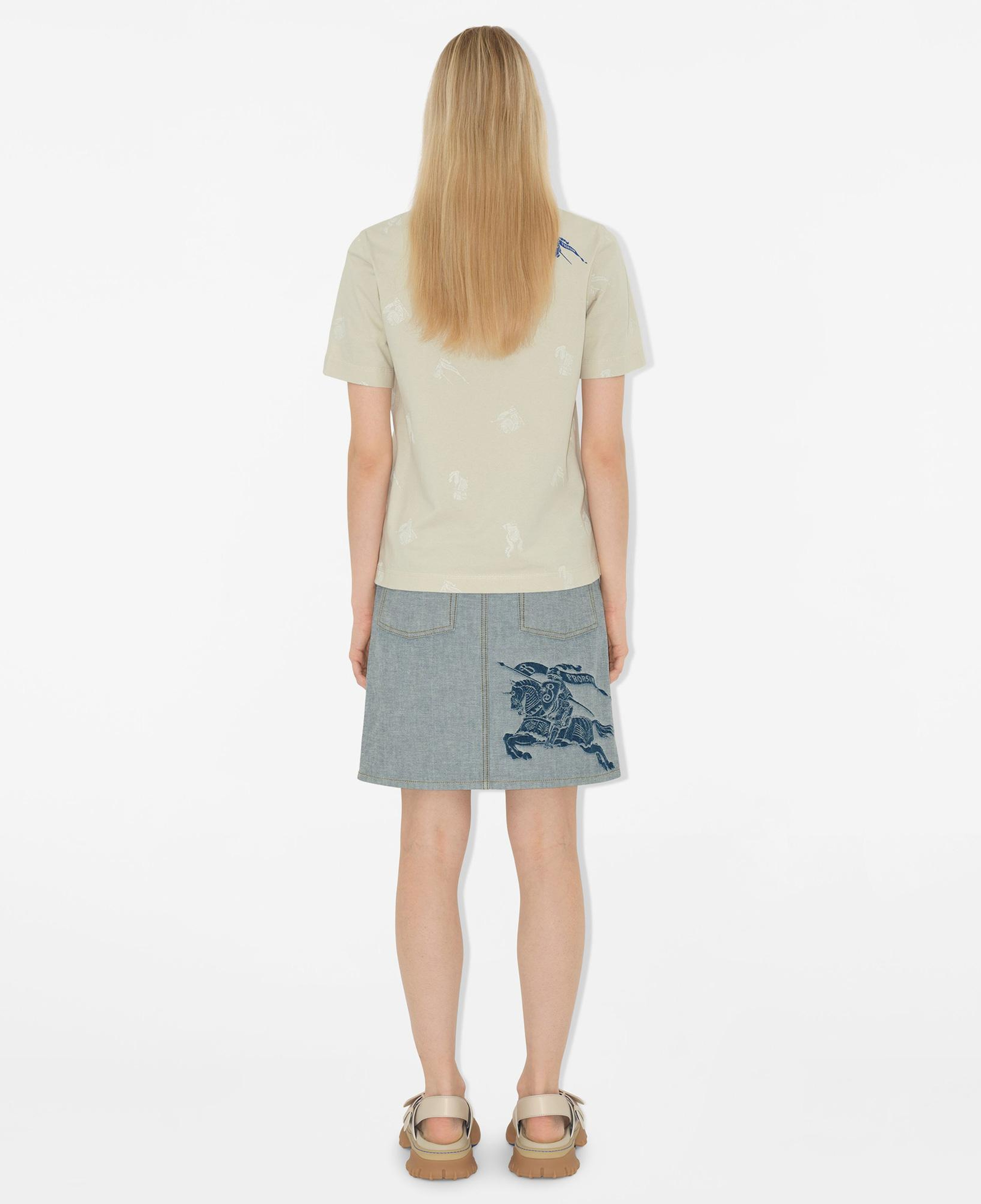 Burberry Kadın Gri T-Shirt