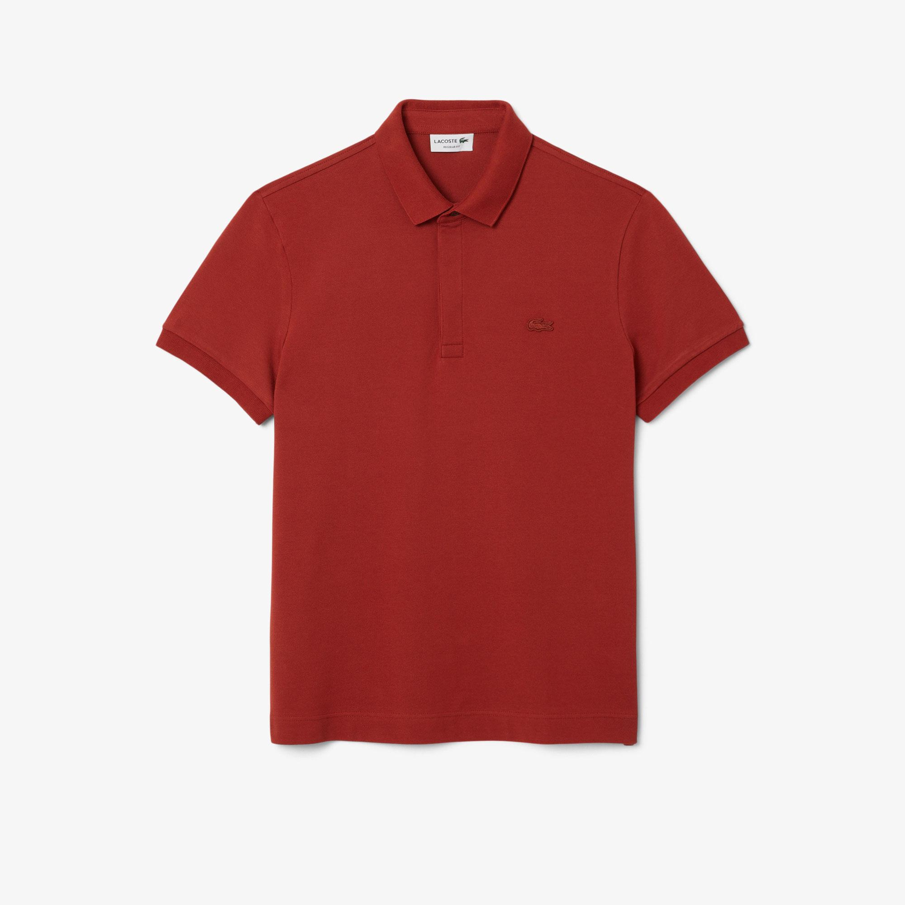 Lacoste Paris Erkek Regular Fit Kahverengi Polo