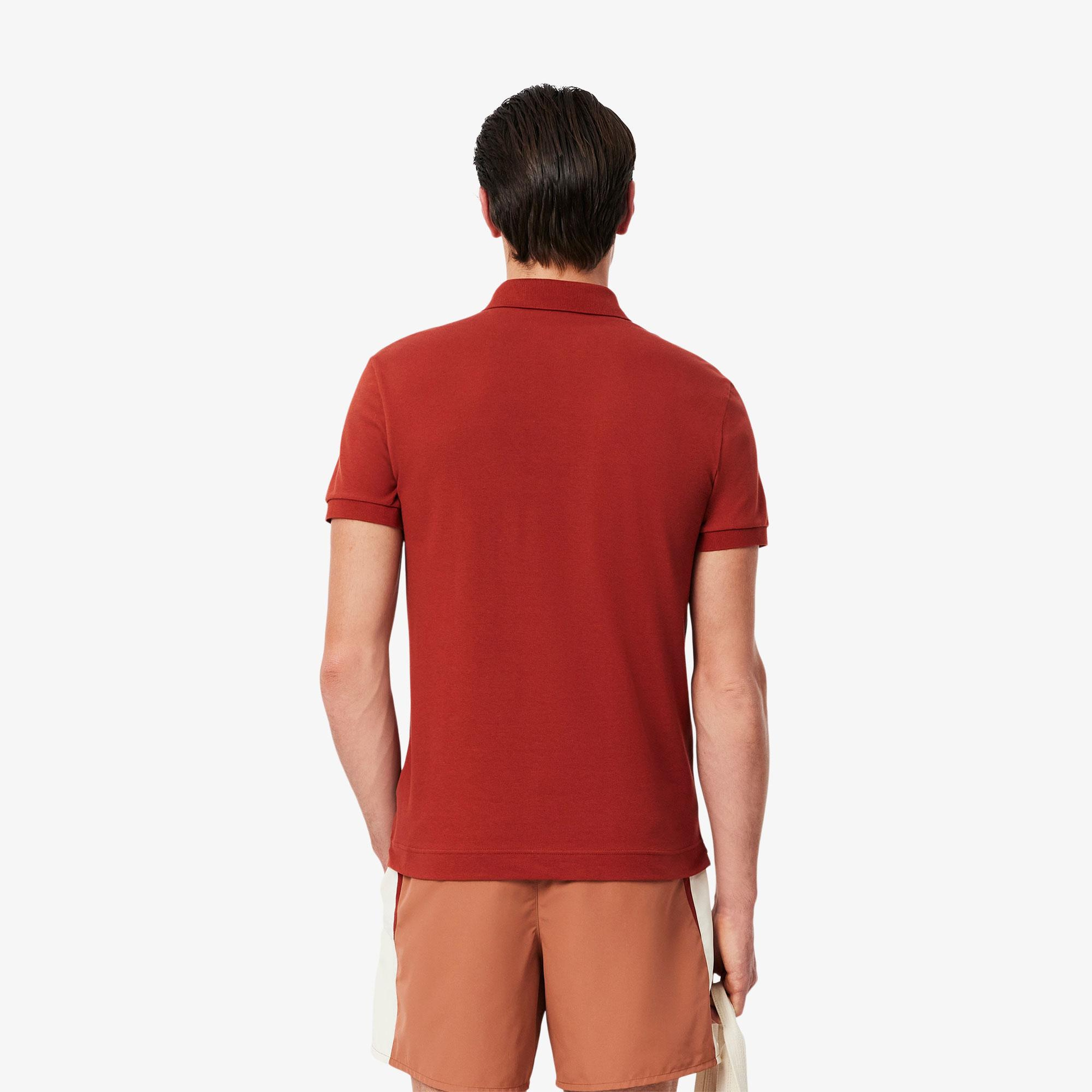 Lacoste Paris Erkek Regular Fit Kahverengi Polo