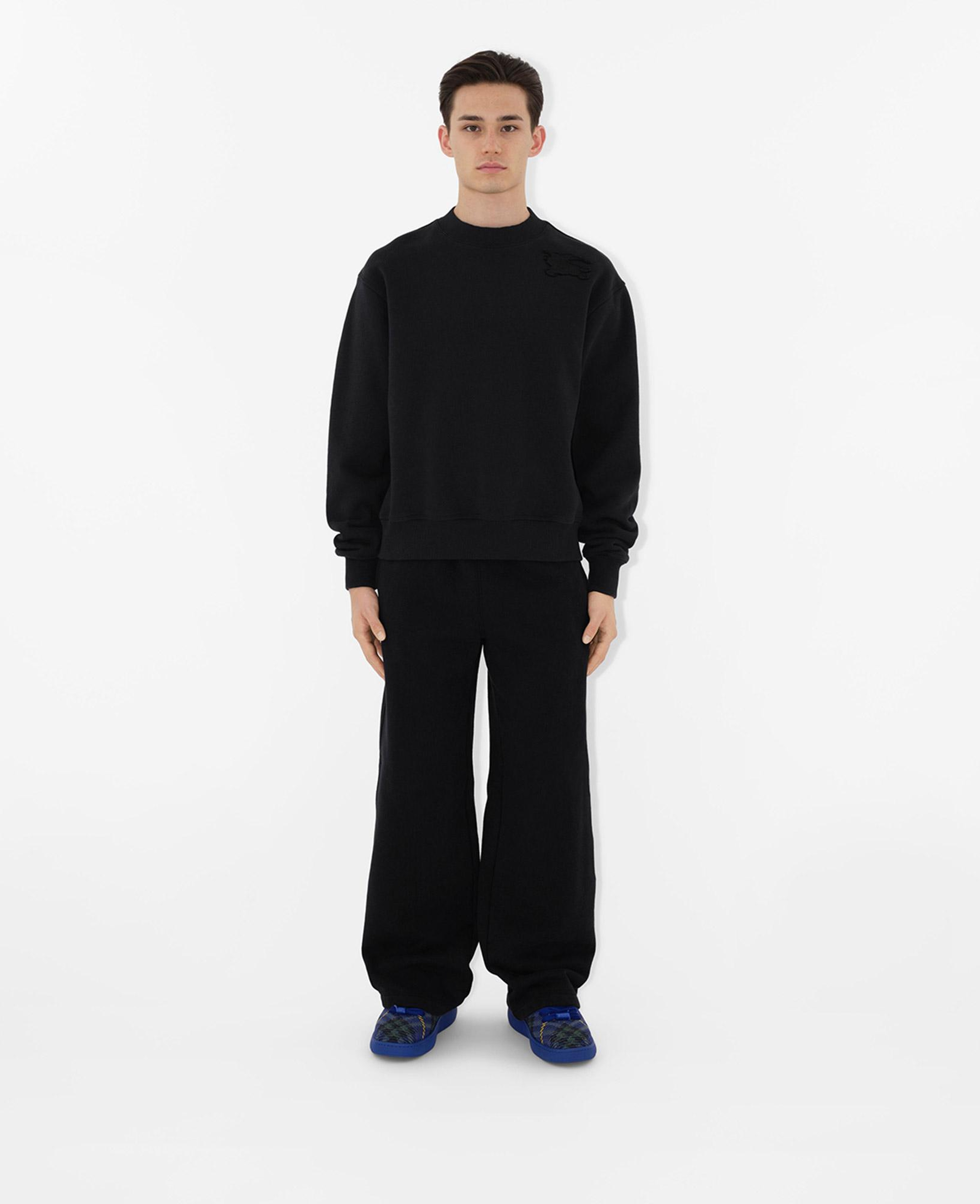 Burberry Erkek Siyah Pantolon