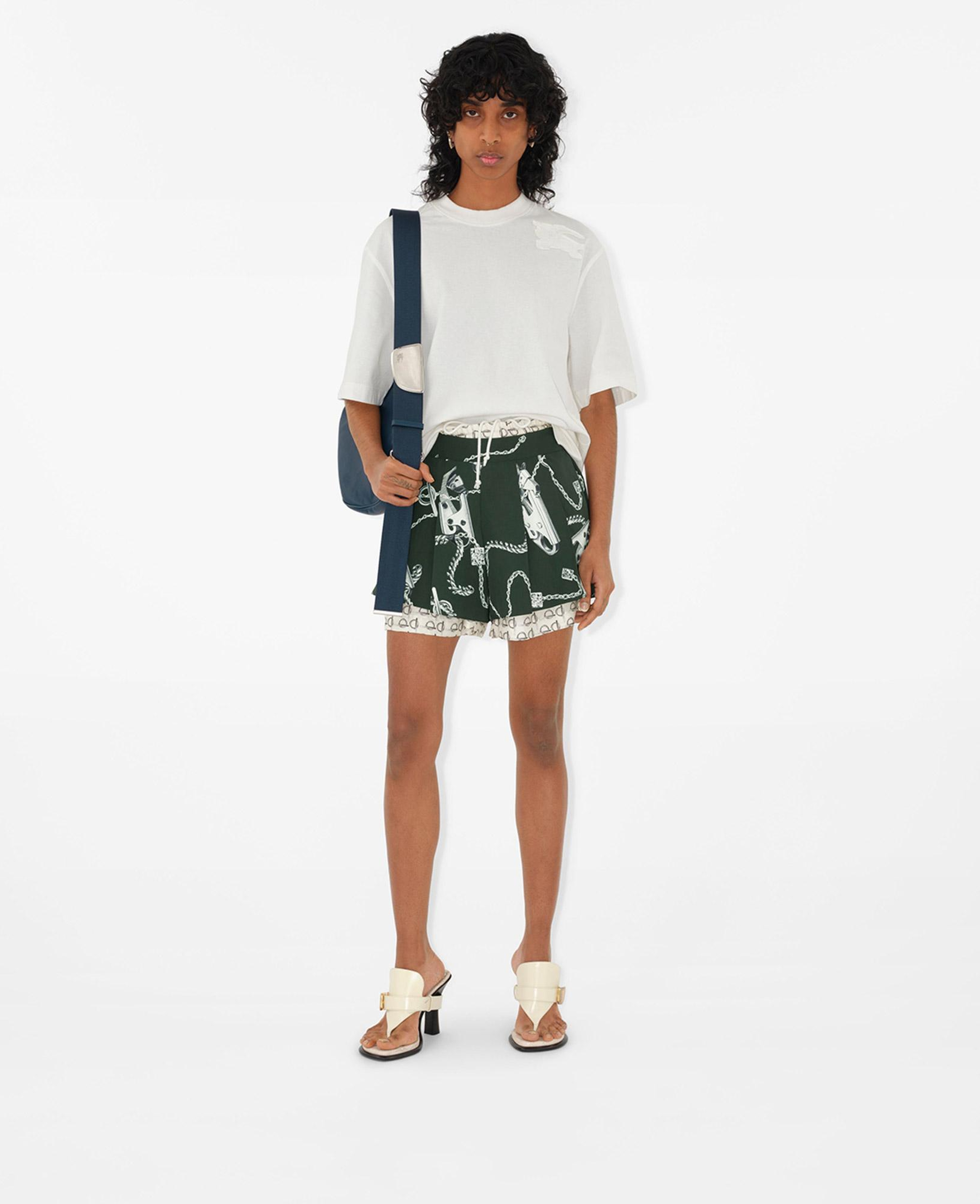 Burberry Kadın Beyaz T-Shirt