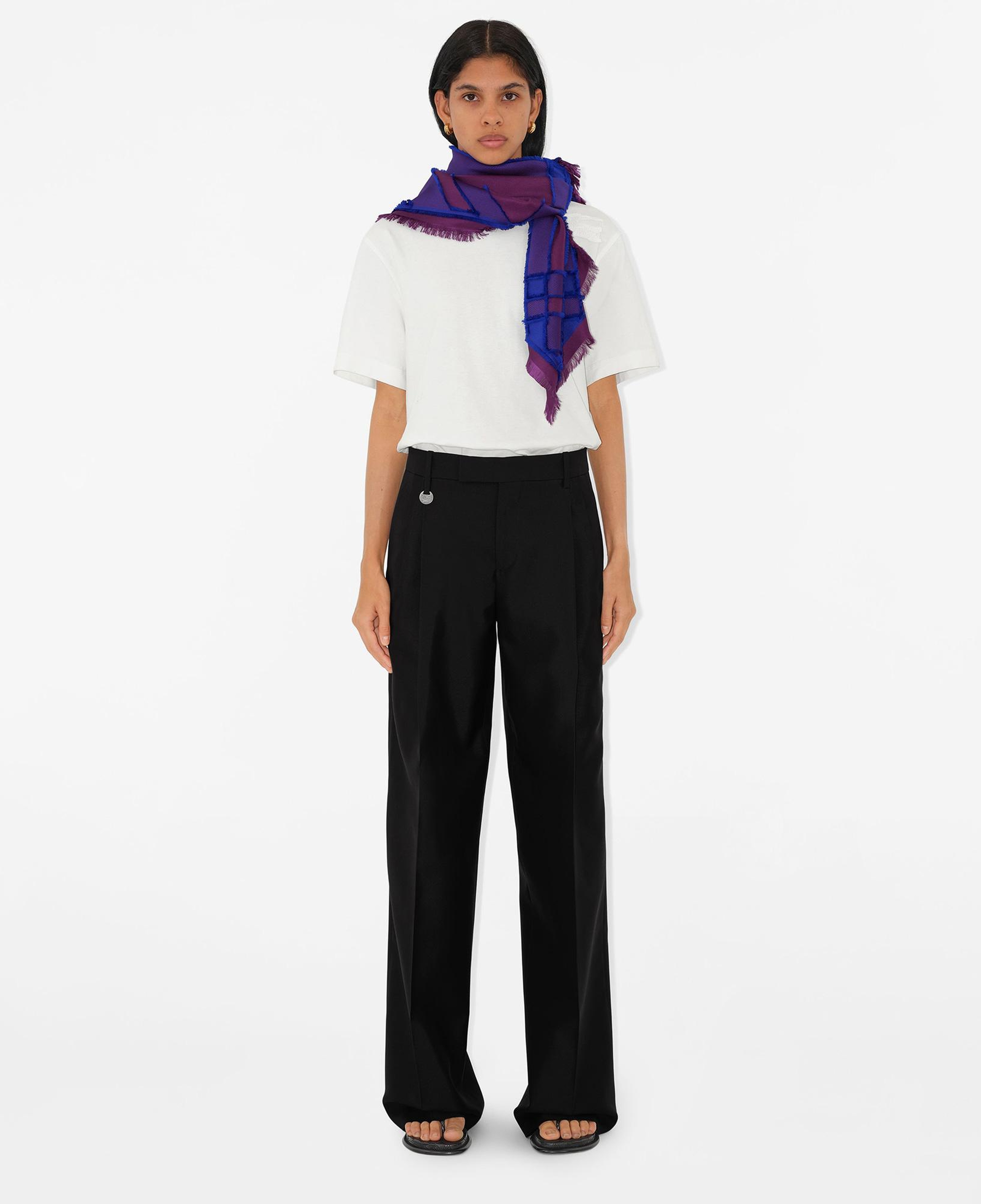 Unisex Mor Eşarp