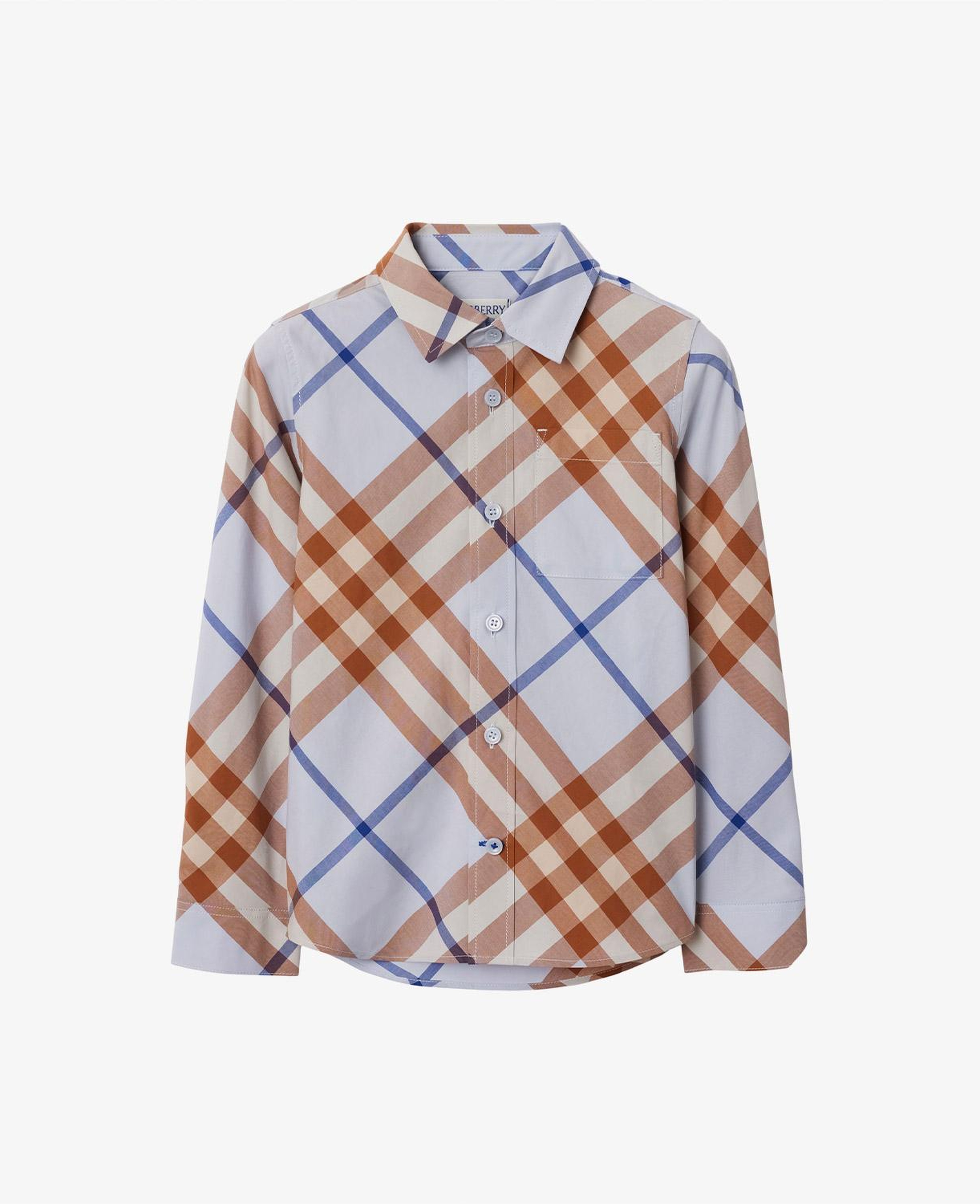 Burberry Çocuk Mavi Gömlek