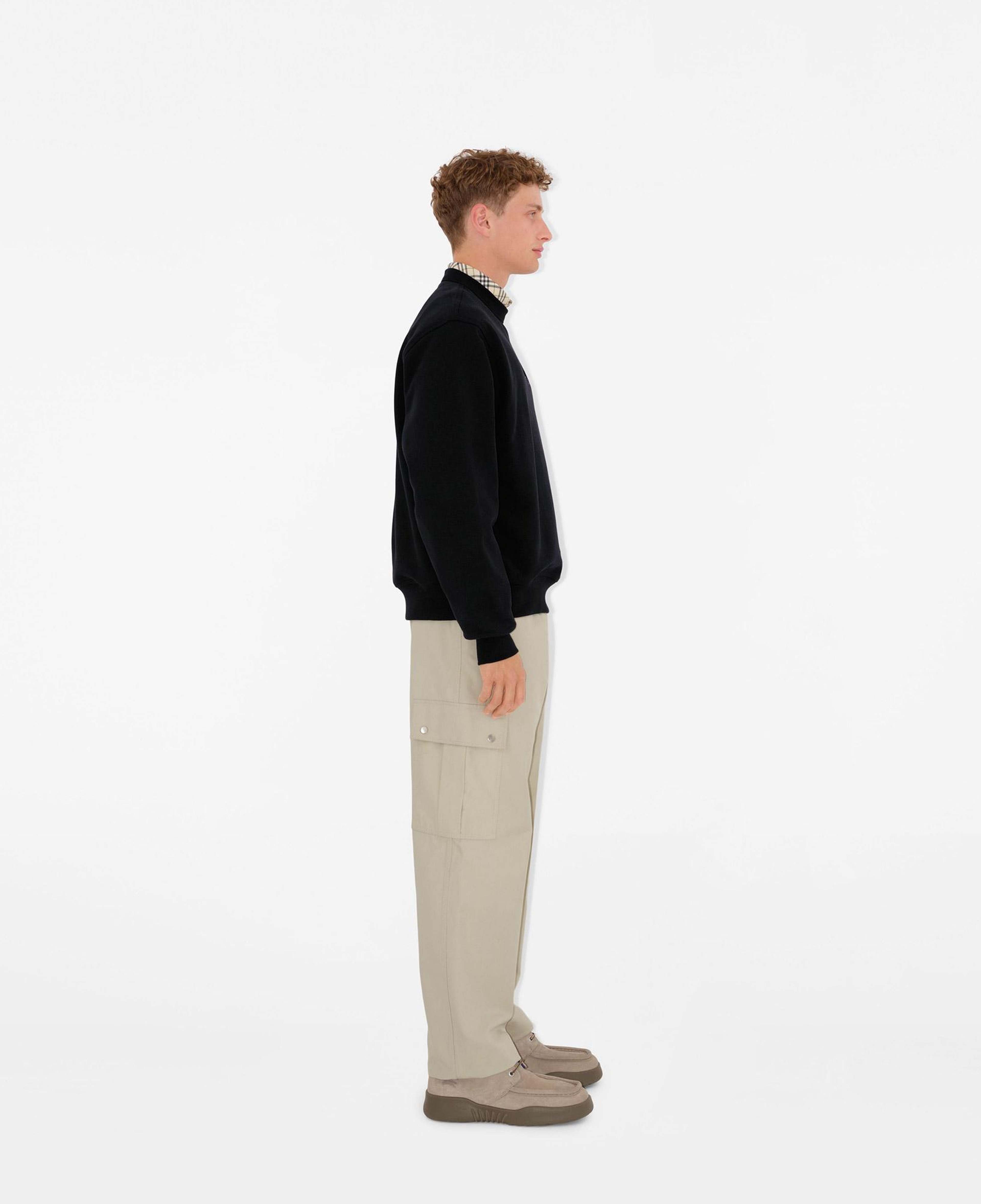Burberry Erkek Siyah Sweatshirt