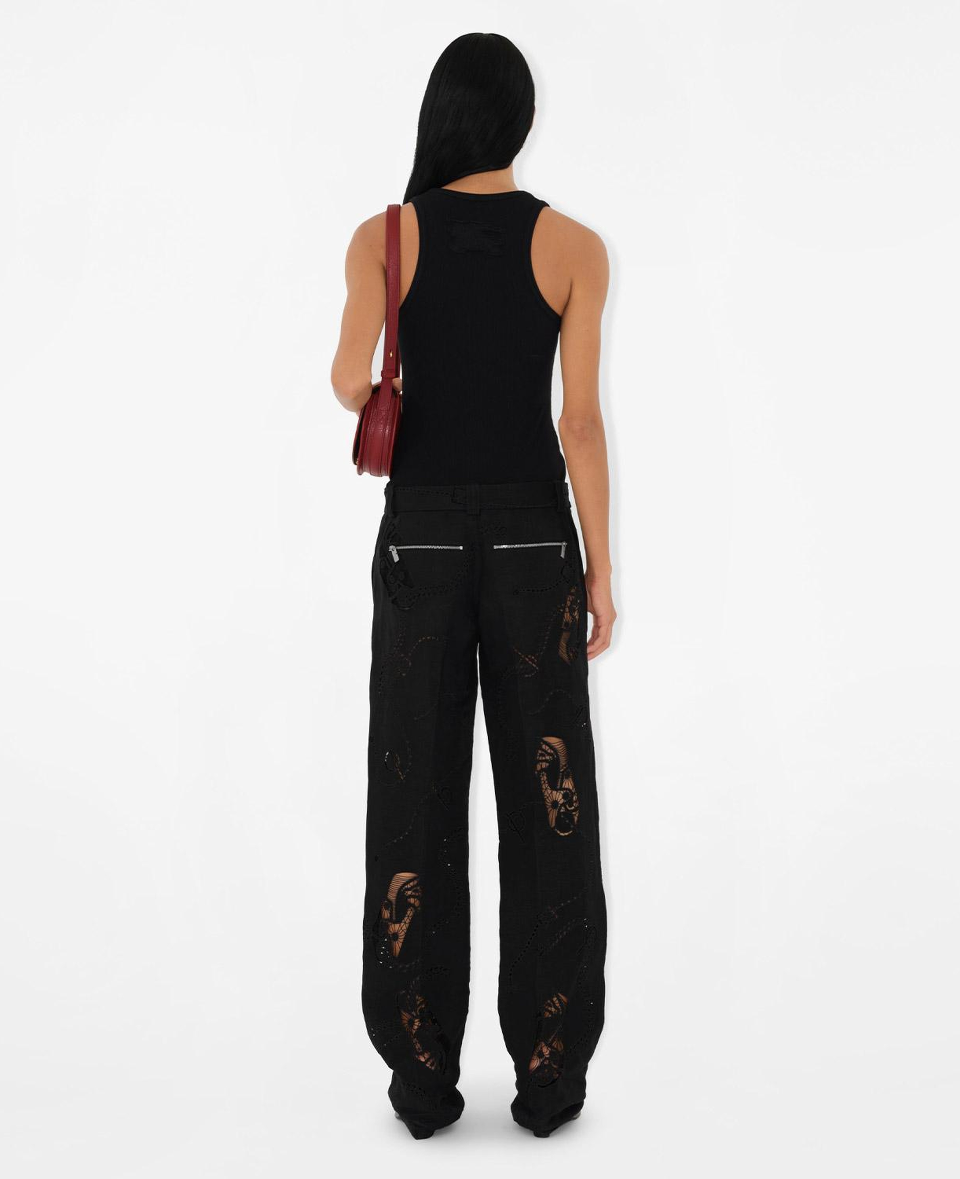 Burberry Kadın Siyah T-Shirt