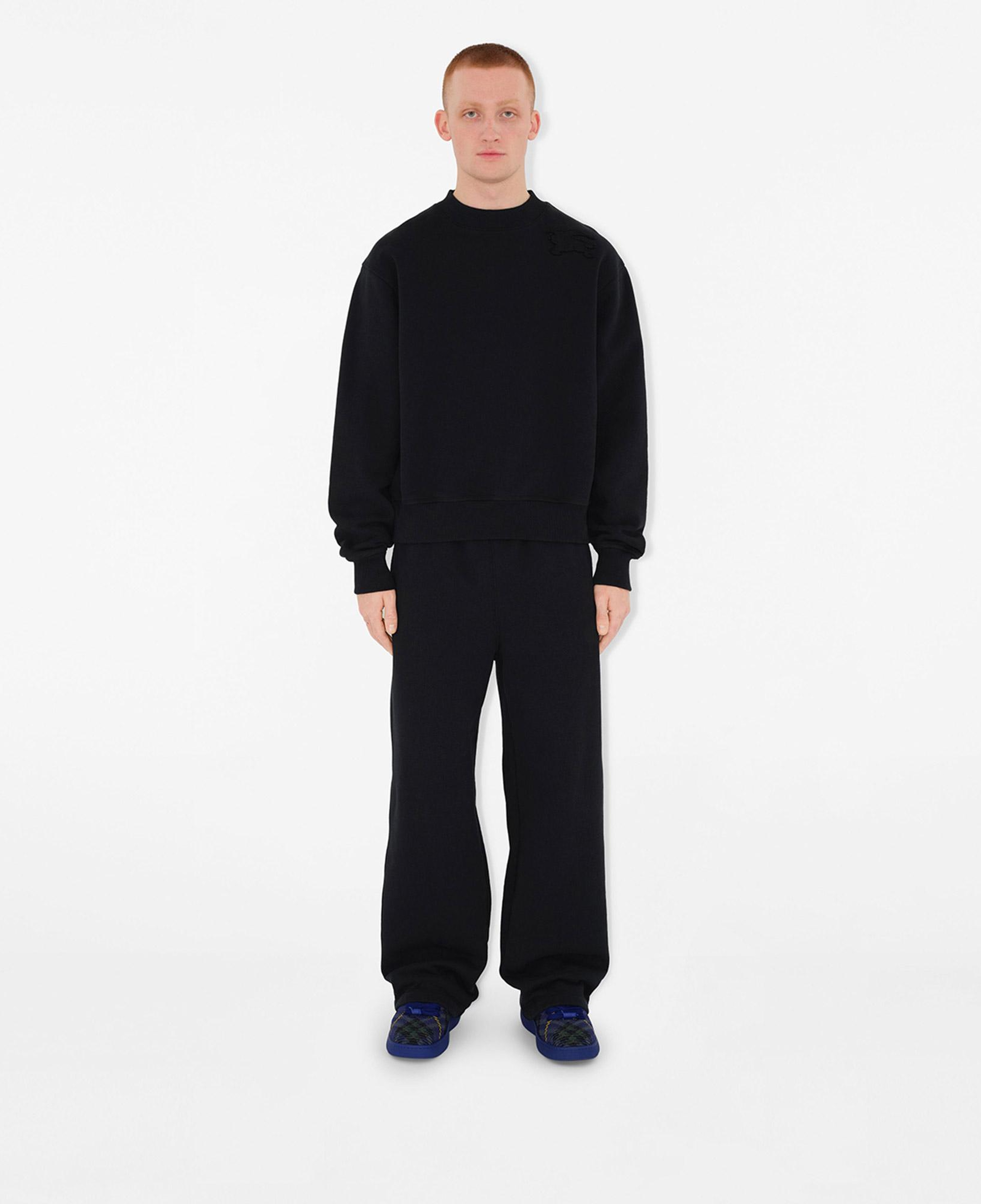 Burberry Erkek Siyah Sweatshirt
