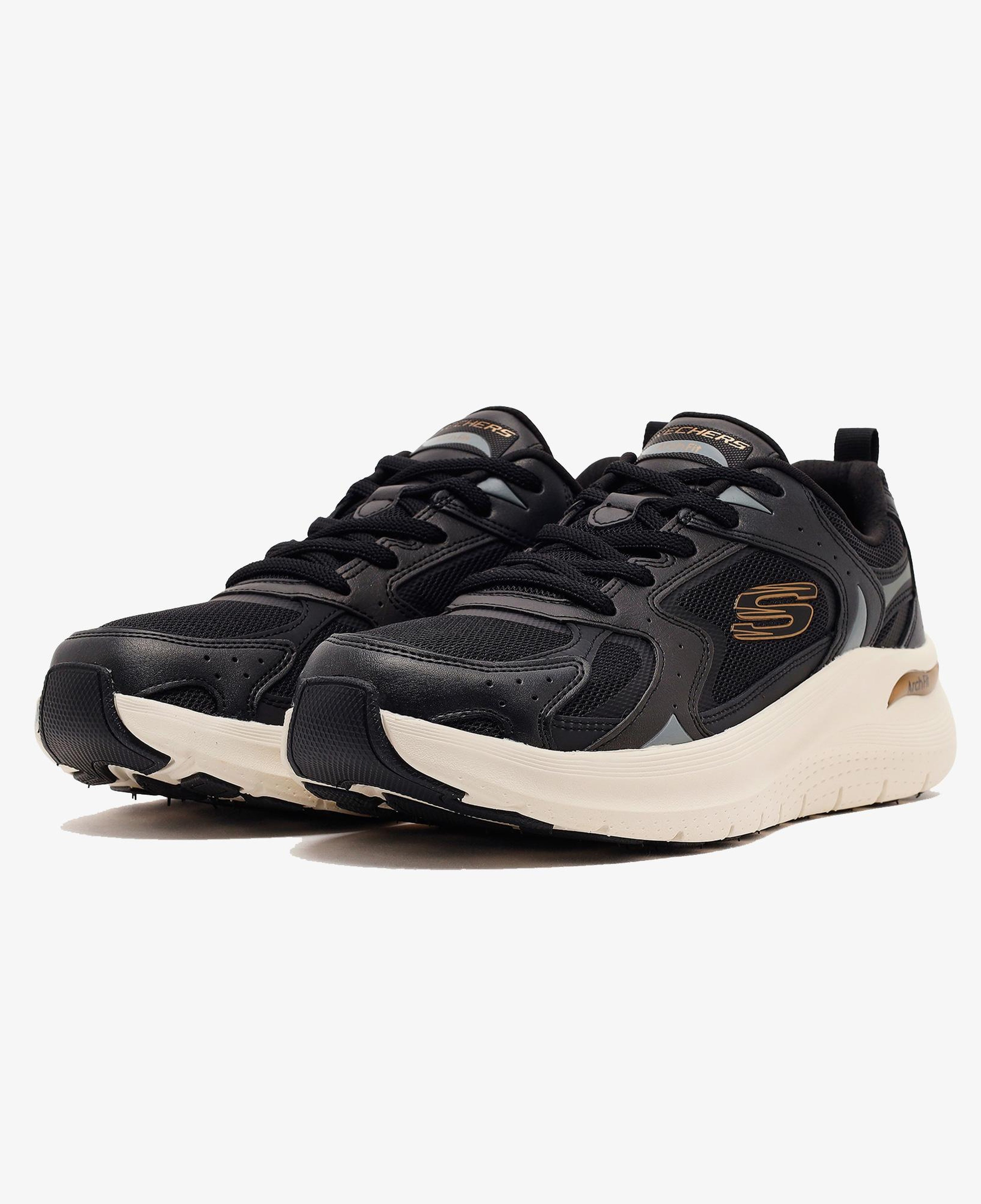 Skechers Arch Fit 2.0 Erkek Siyah Spor Ayakkabı