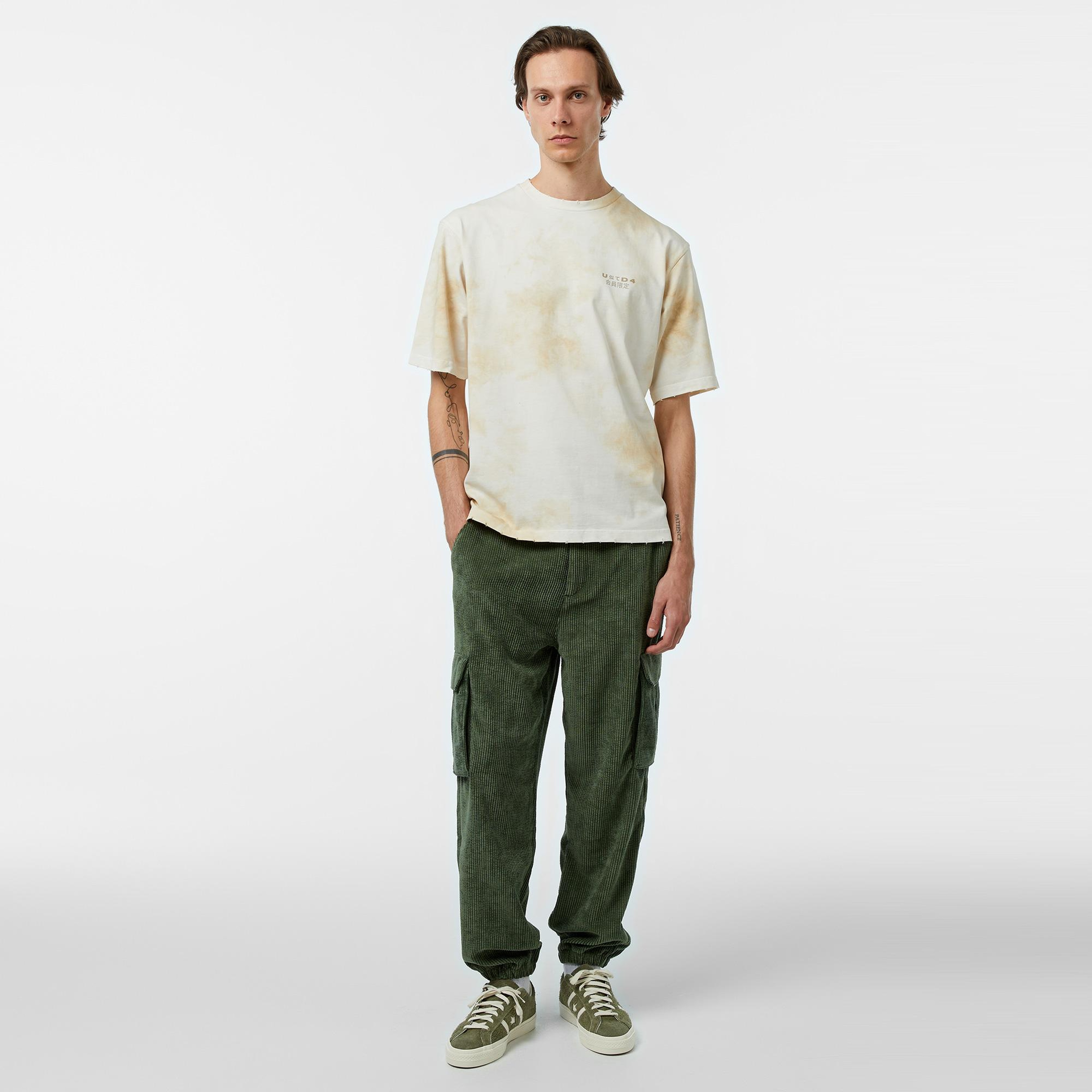 UNITED4 Velvet Erkek Haki Cargo Pantolon