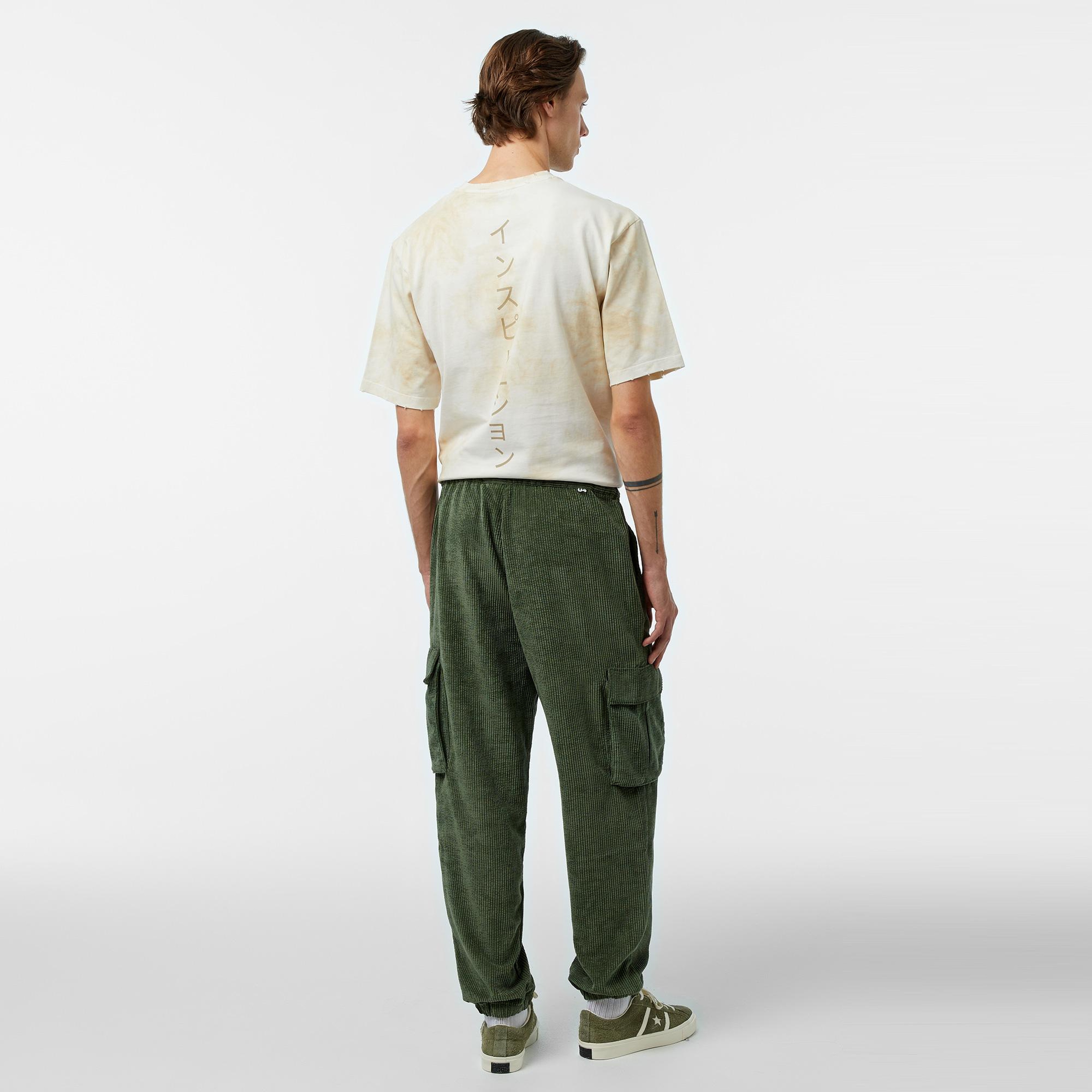 UNITED4 Velvet Erkek Haki Cargo Pantolon