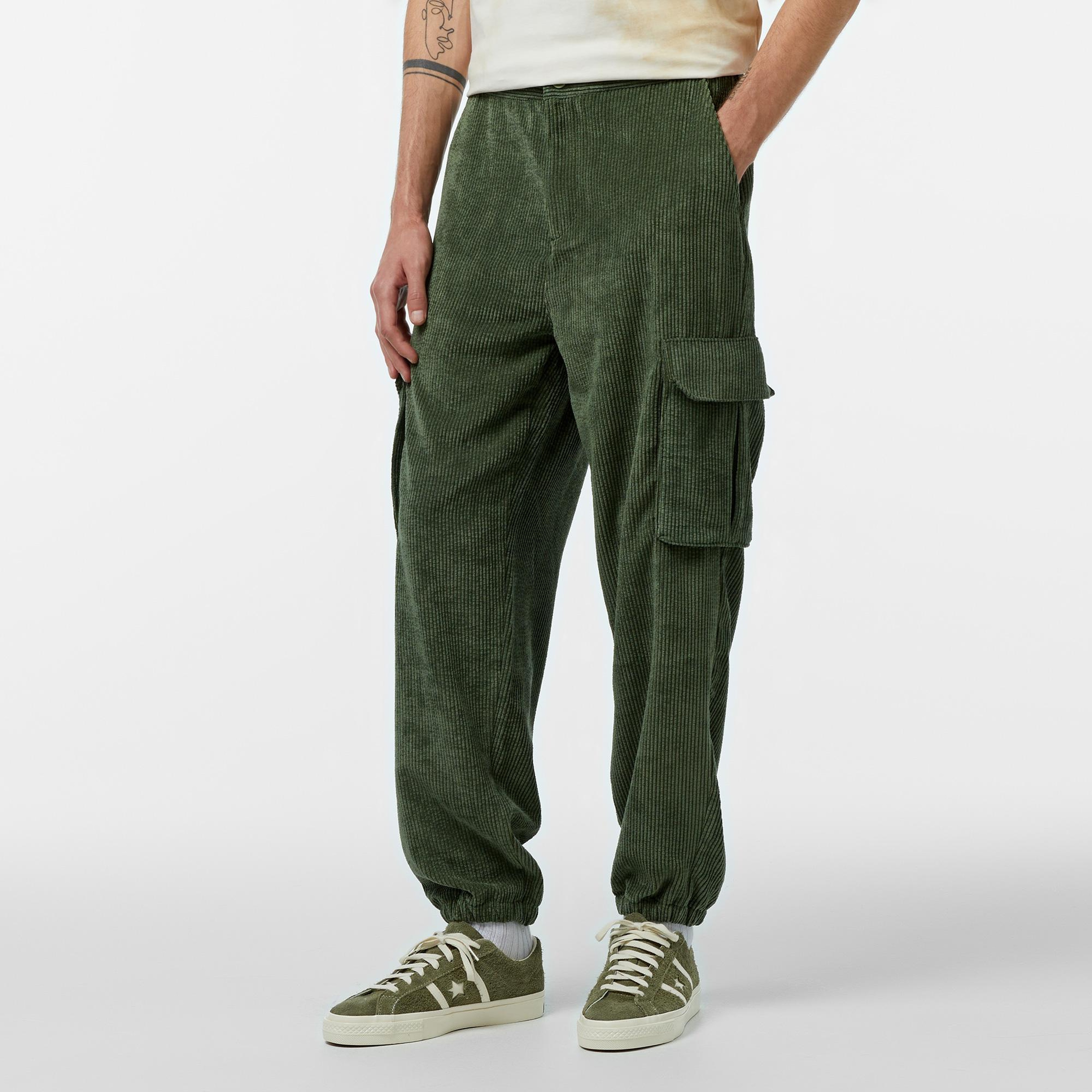 UNITED4 Velvet Erkek Haki Cargo Pantolon