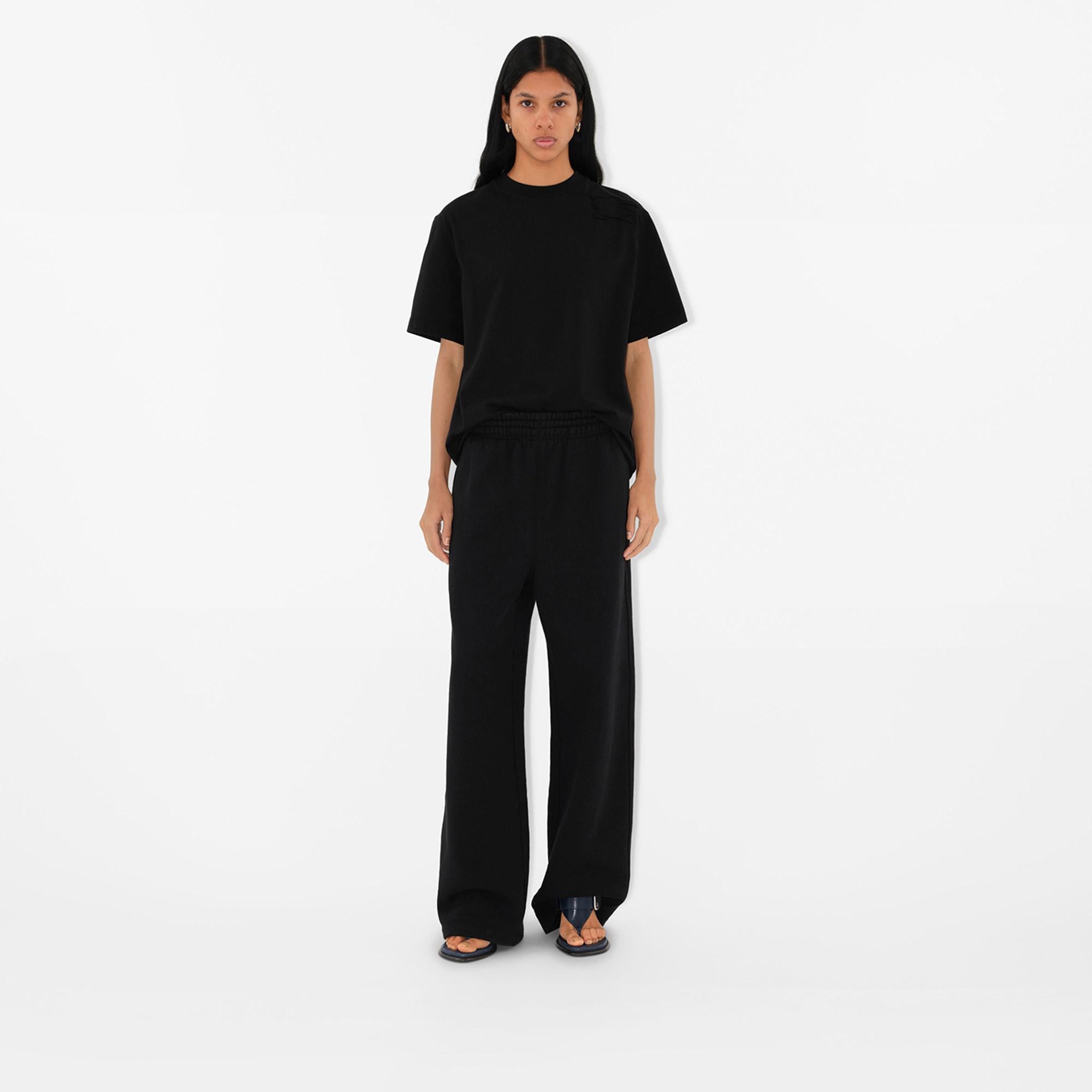 Burberry Kadın Siyah T-Shirt