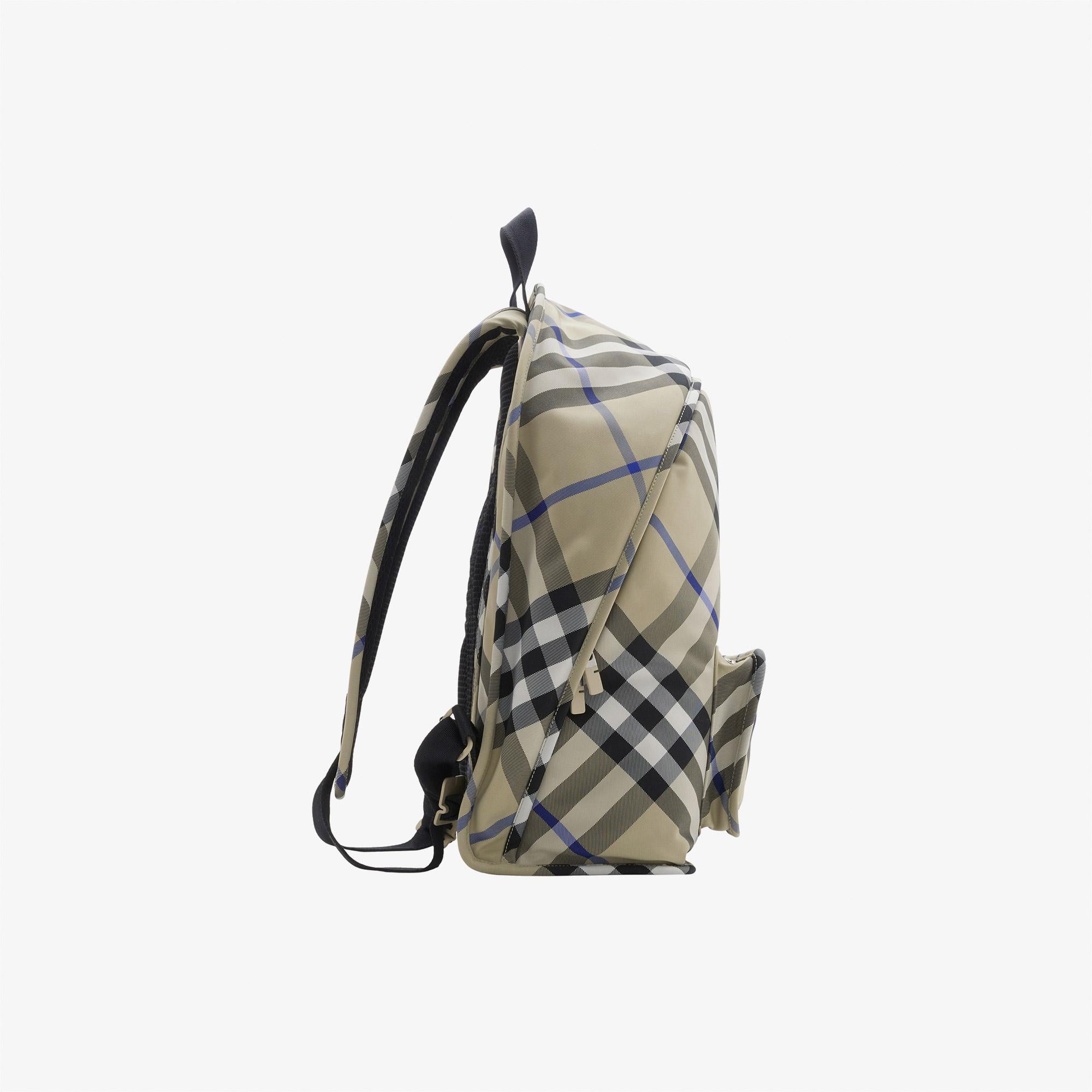 Burberry Shield Erkek Krem Rengi Sırt Çantası