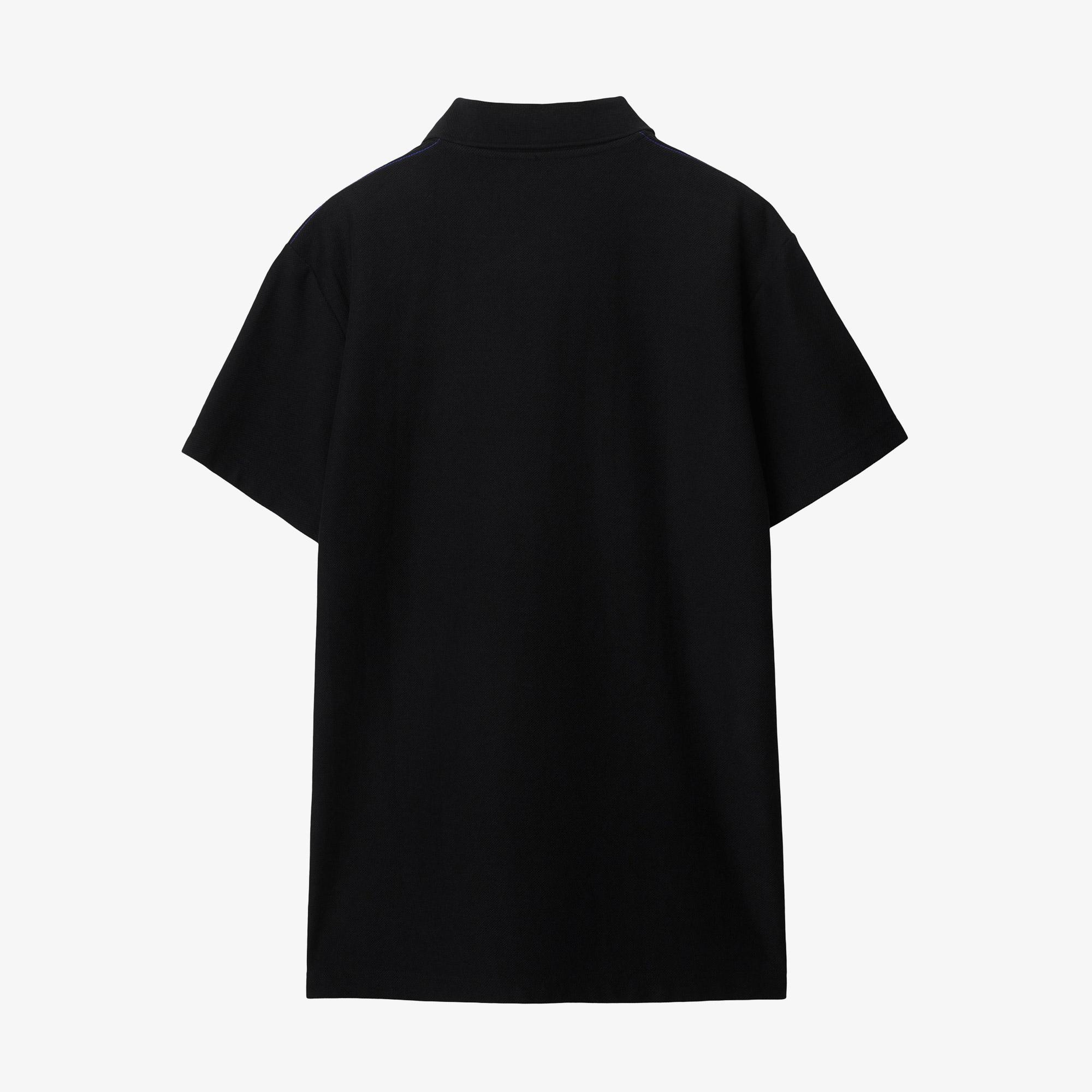 Burberry Pamuklu Erkek Siyah Polo