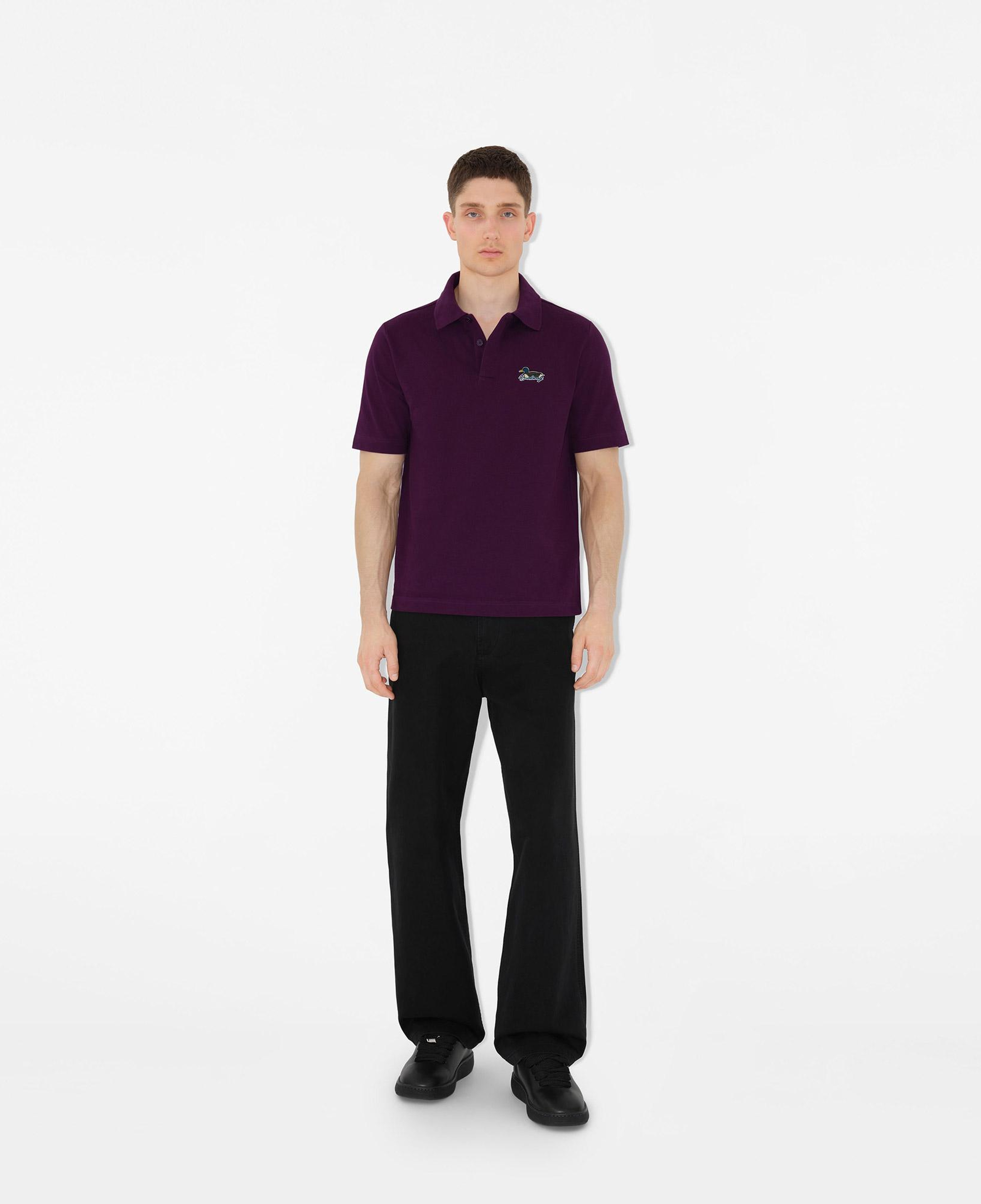 Burberry Erkek Mor Polo