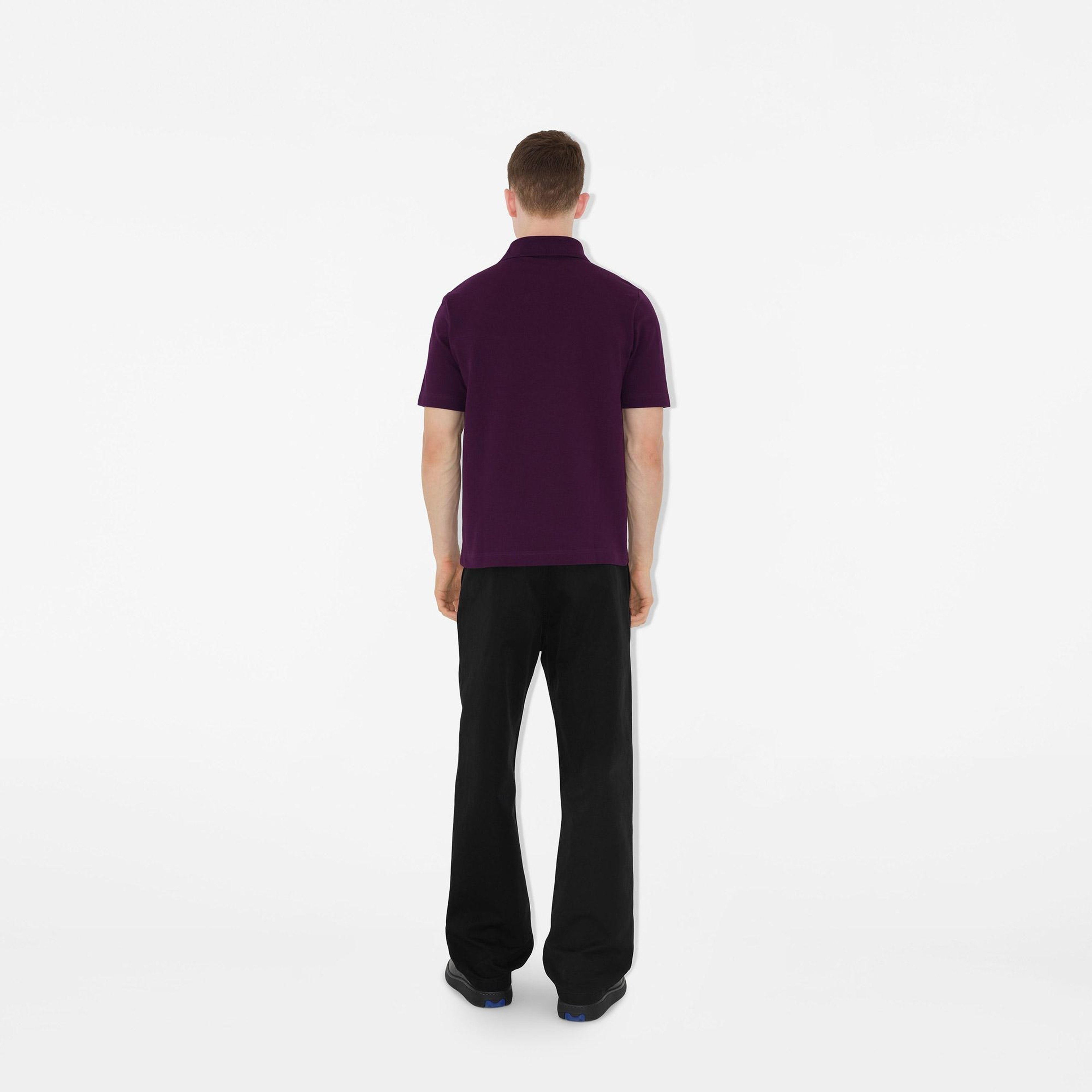 Burberry Erkek Mor Polo