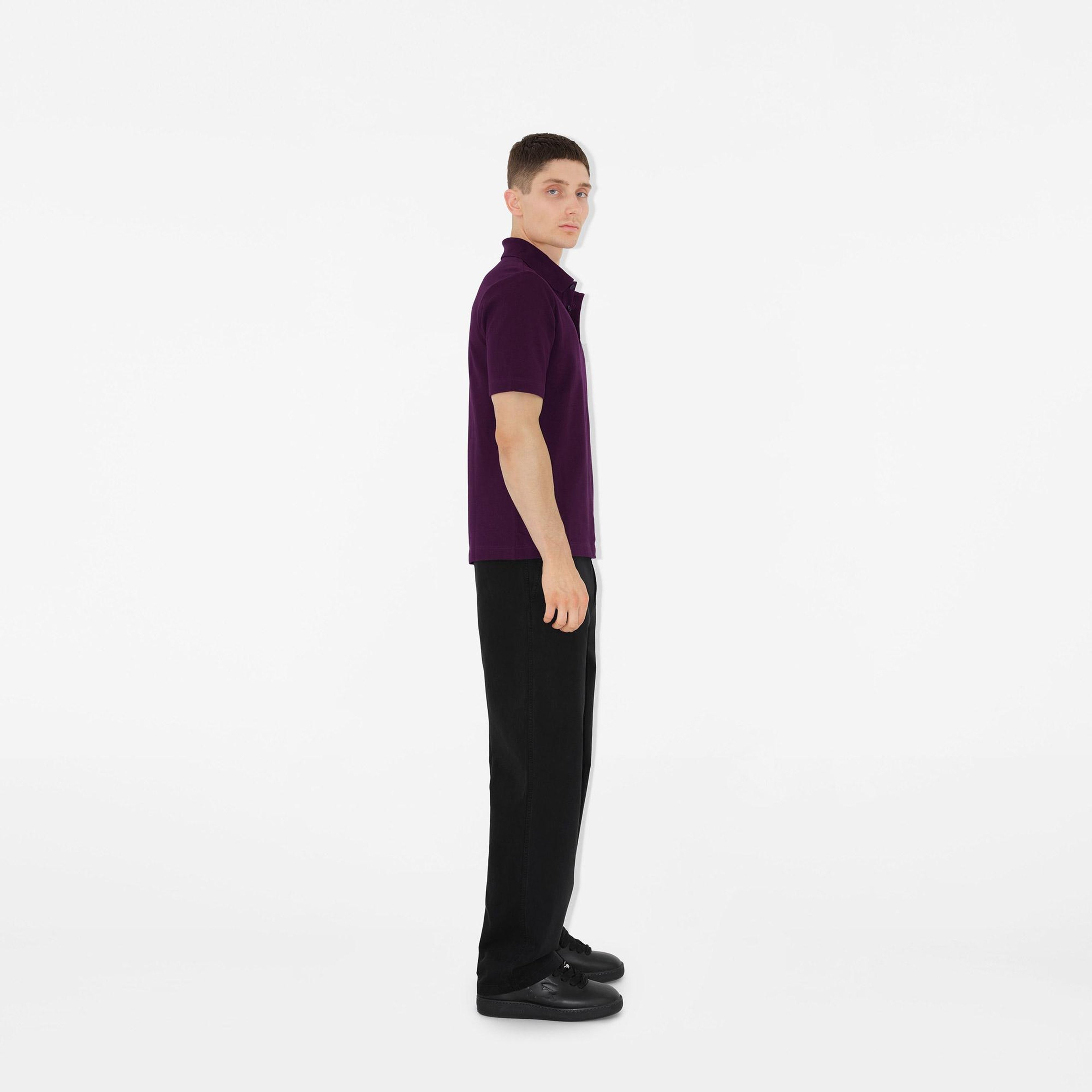 Burberry Erkek Mor Polo