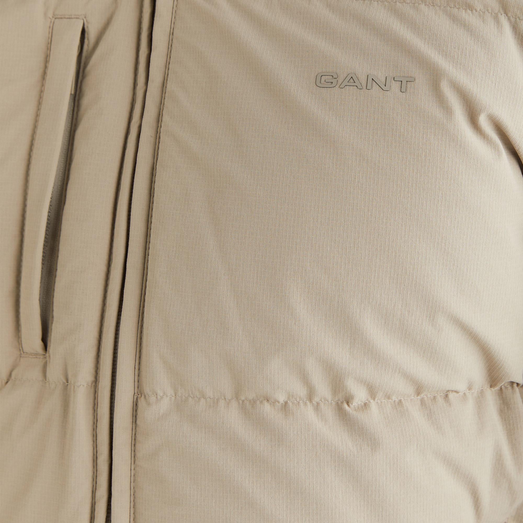 GANT Erkek Bej Regular Fit Fermuarlı Mont