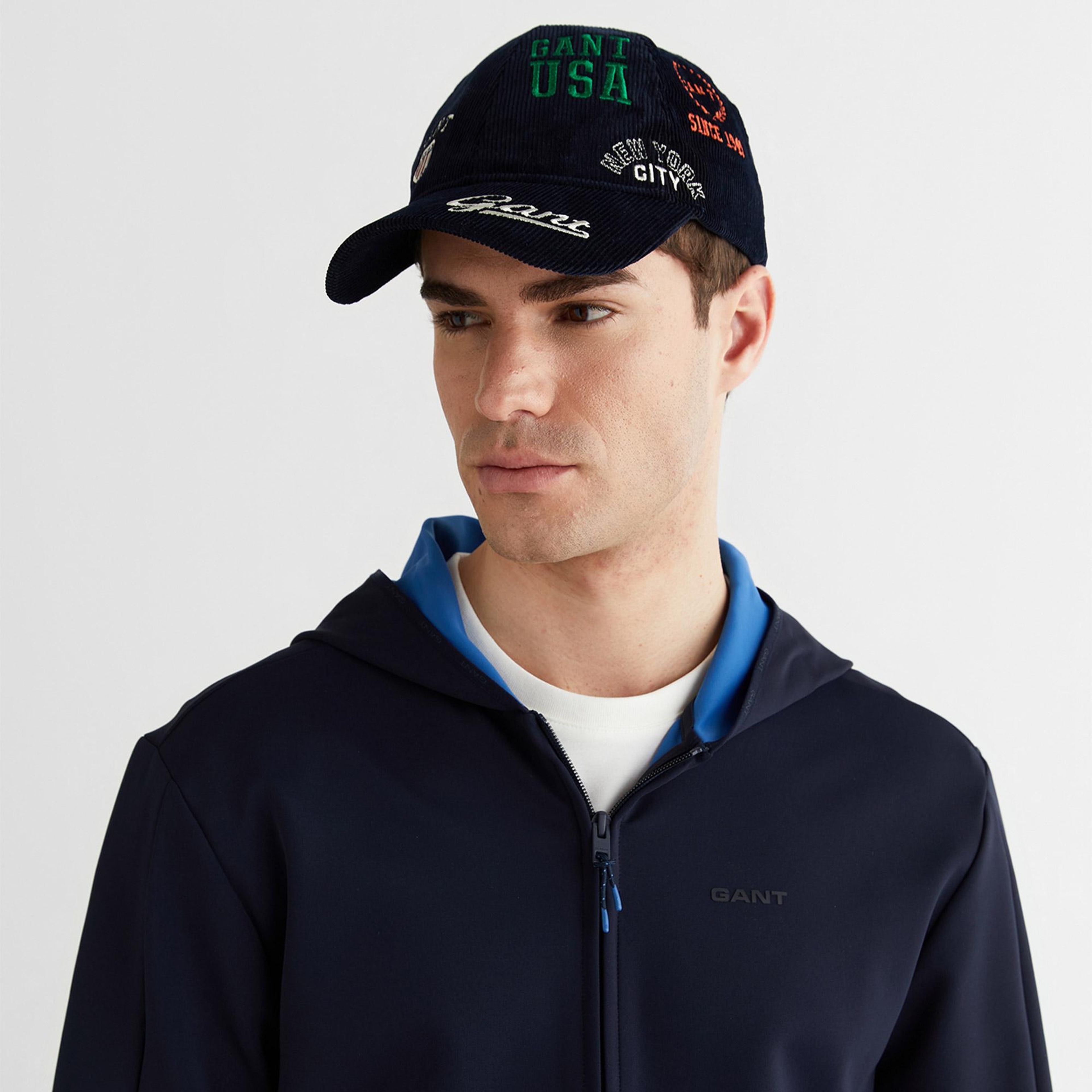 GANT Erkek Lacivert Regular Fit Fermuarlı Ceket