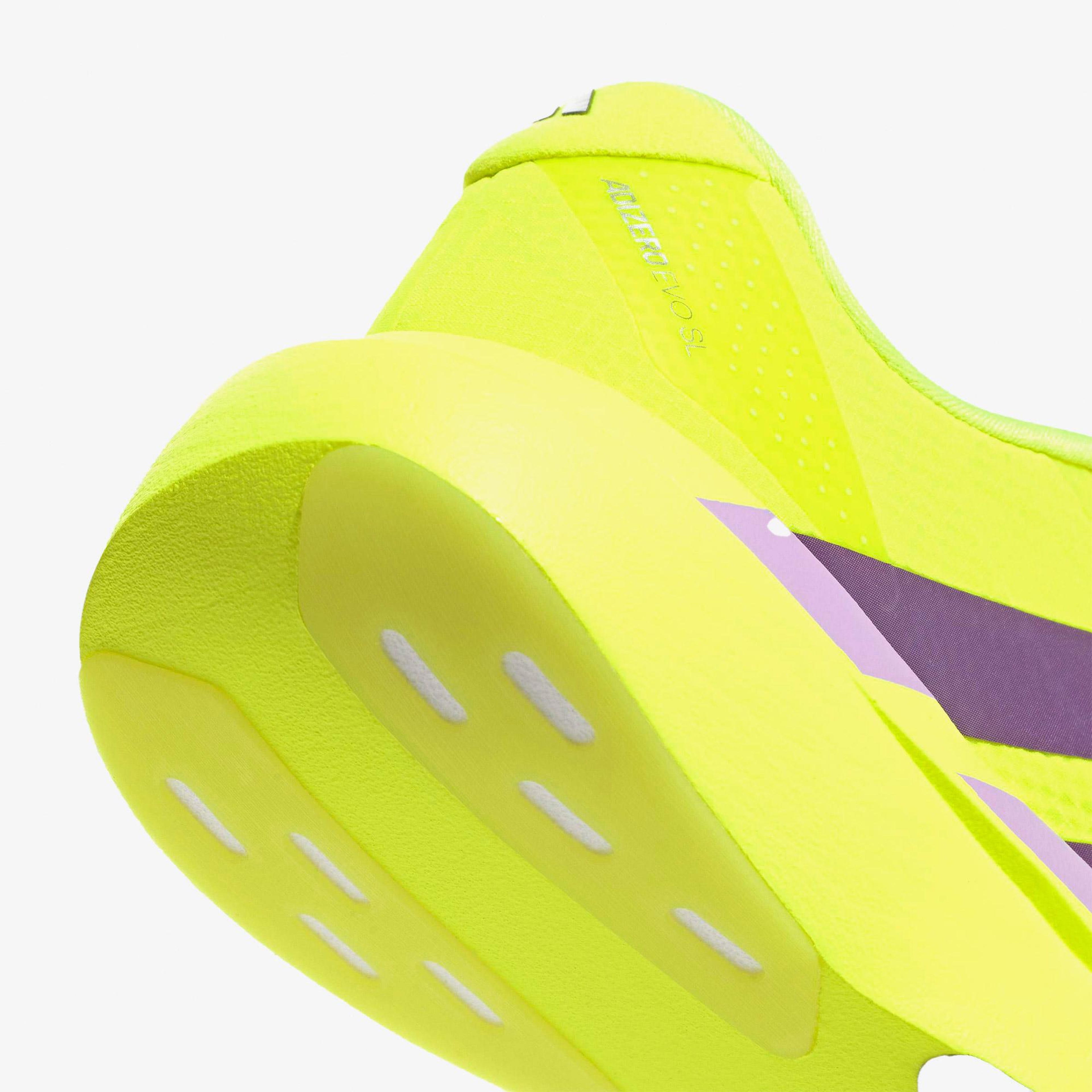 adidas Adizero Evo Sl Kadın Sarı Koşu Ayakkabısı