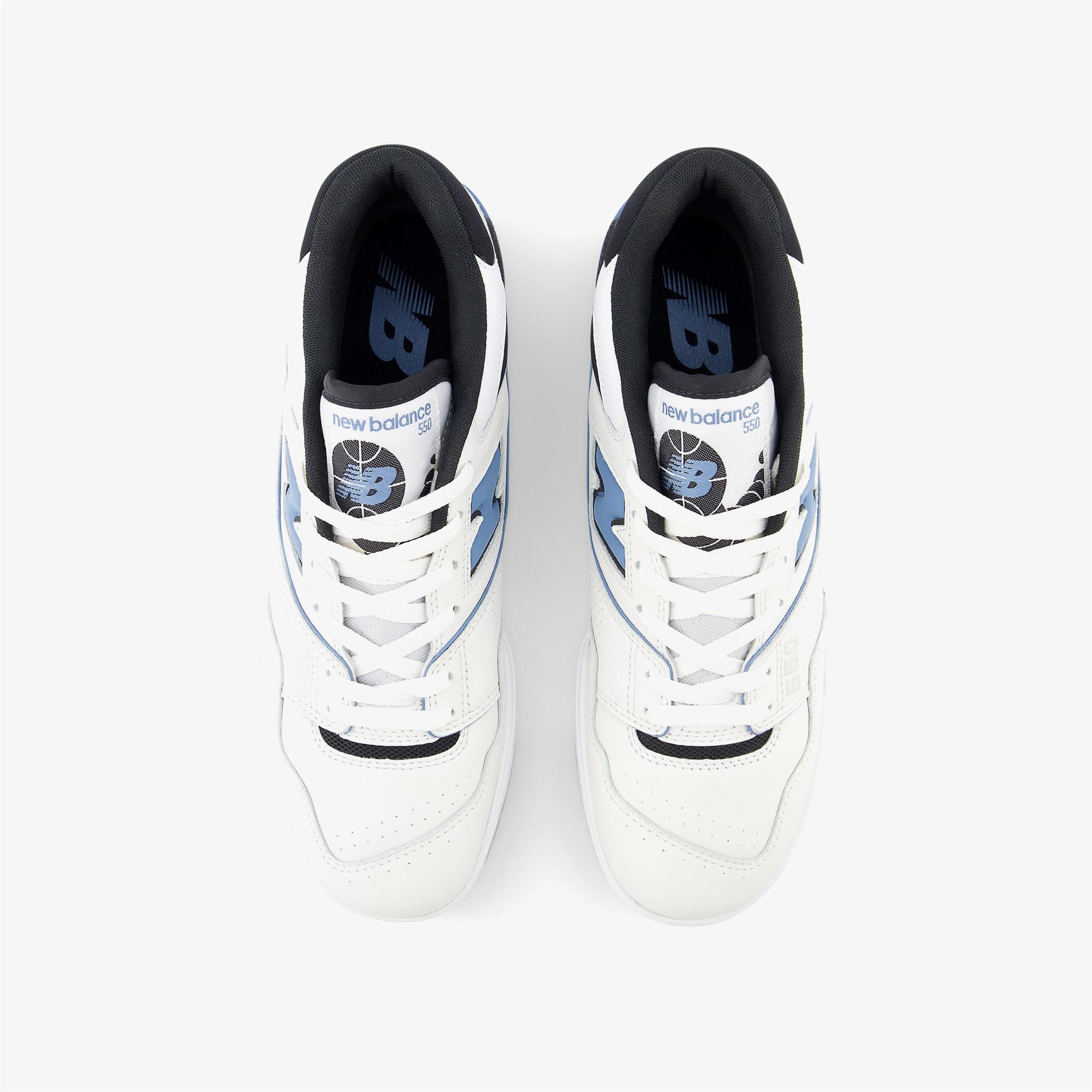 New Balance BB550 Unisex Beyaz Spor Ayakkabı