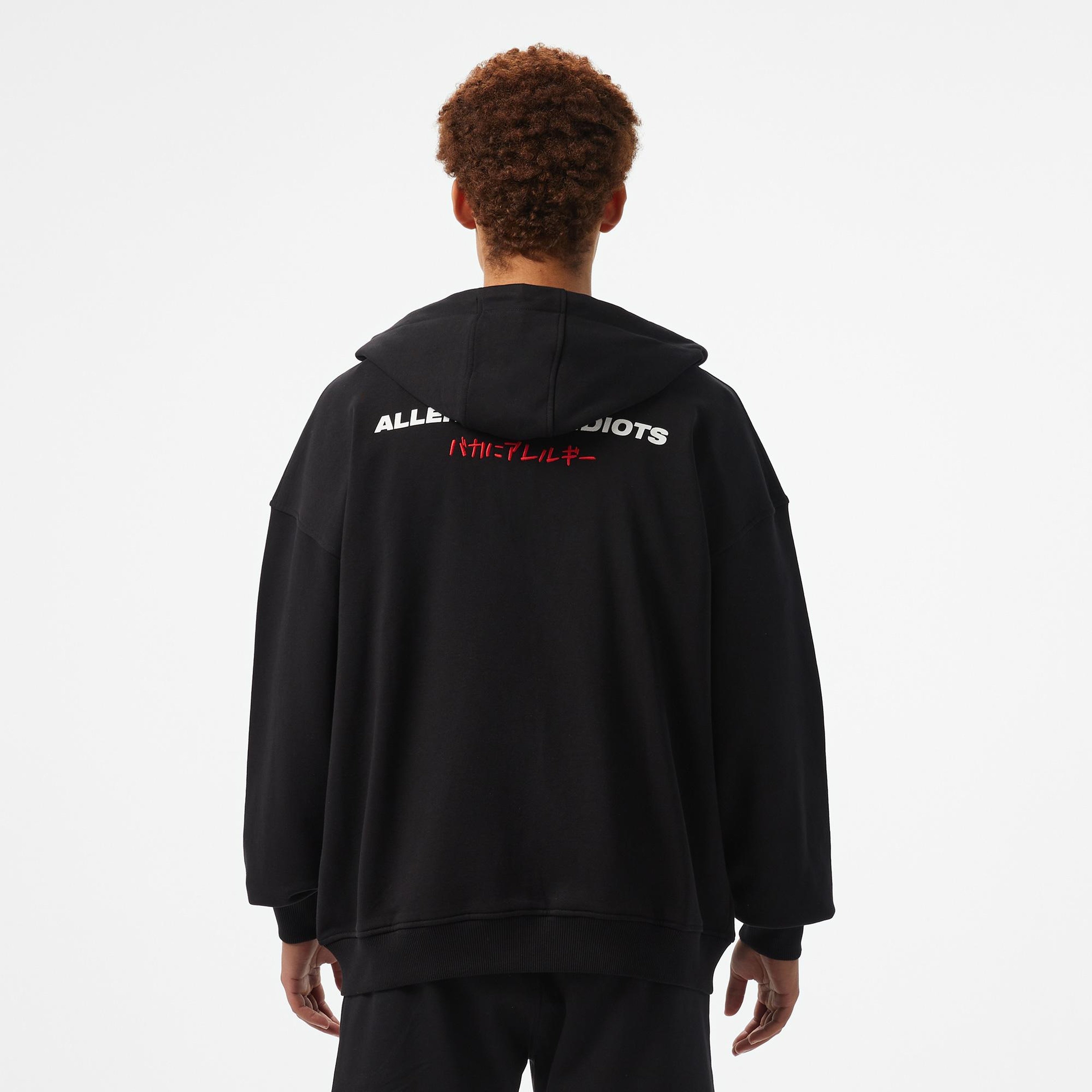 UNITED4 Erkek Siyah Sweatshirt