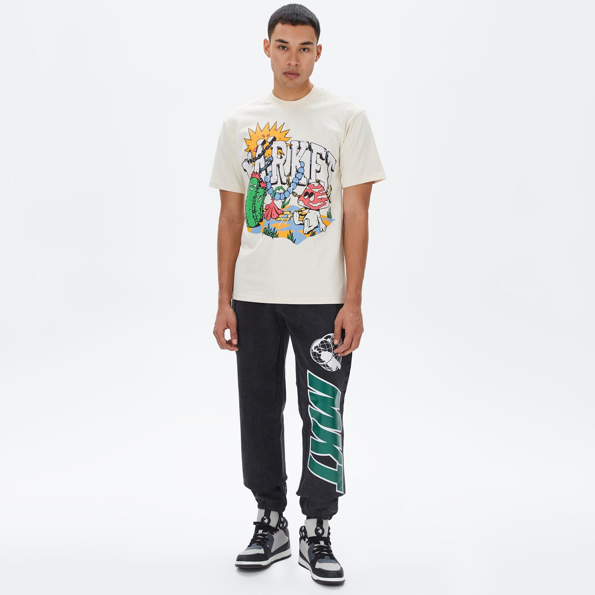 Market Fantasy Farm Erkek Krem T-Shirt