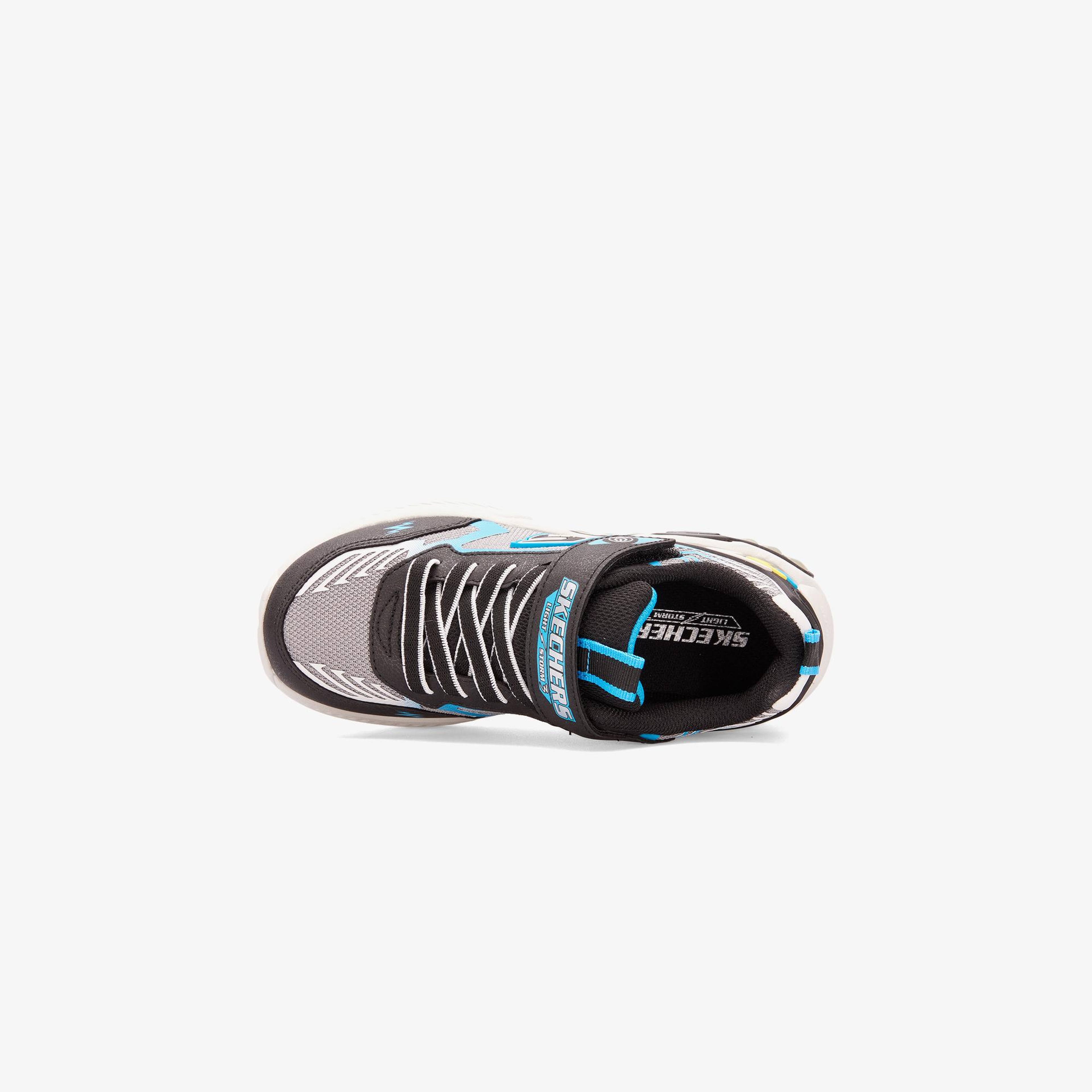 Skechers Light Storm Erkek Çocuk Siyah Işıklı Spor Ayakkabı