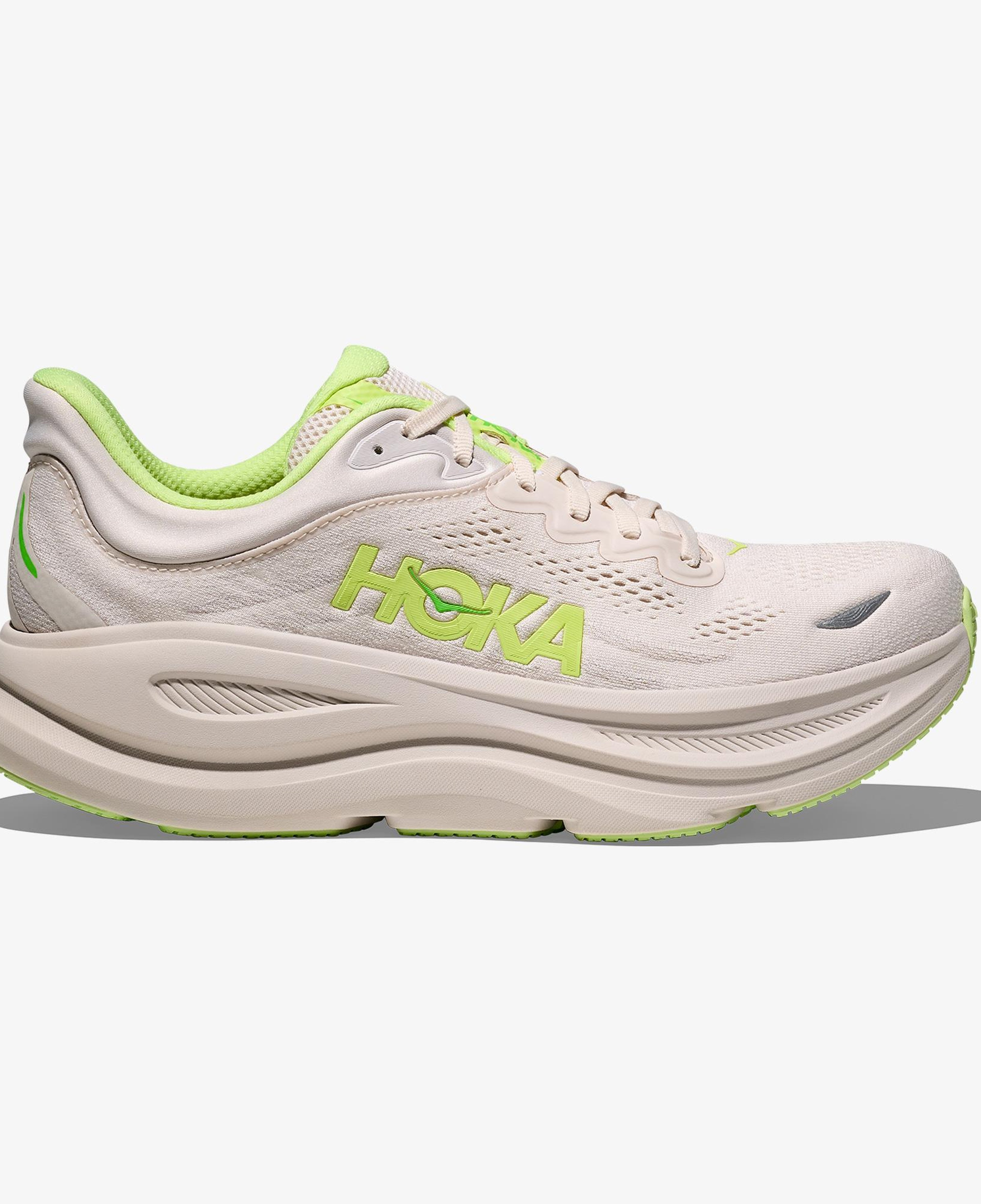 Hoka Bondi 9 Erkek Bej Yol Koşusu Ayakkabısı