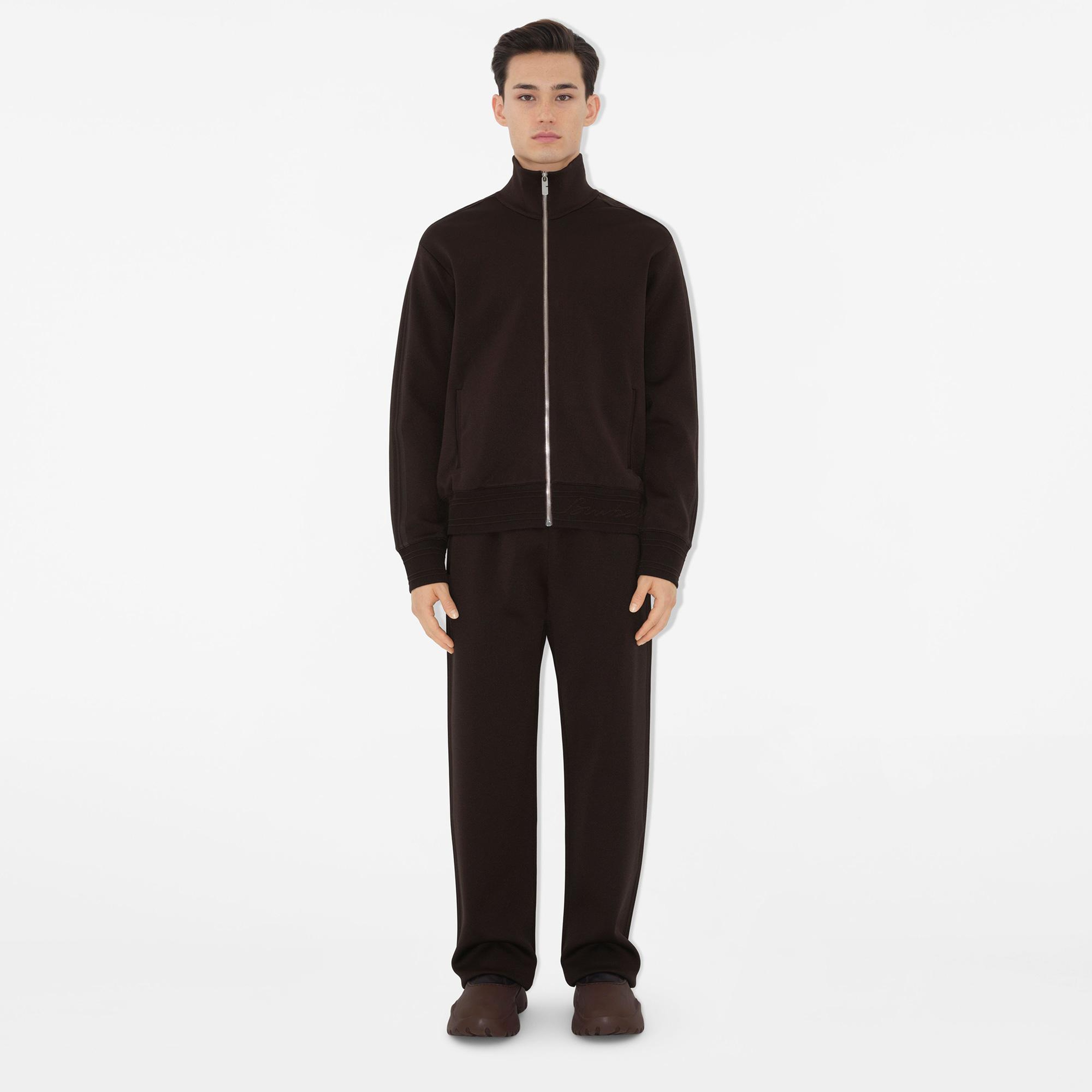 Burberry Lny Uv Knitted Track Erkek Kahverengi Pantolon