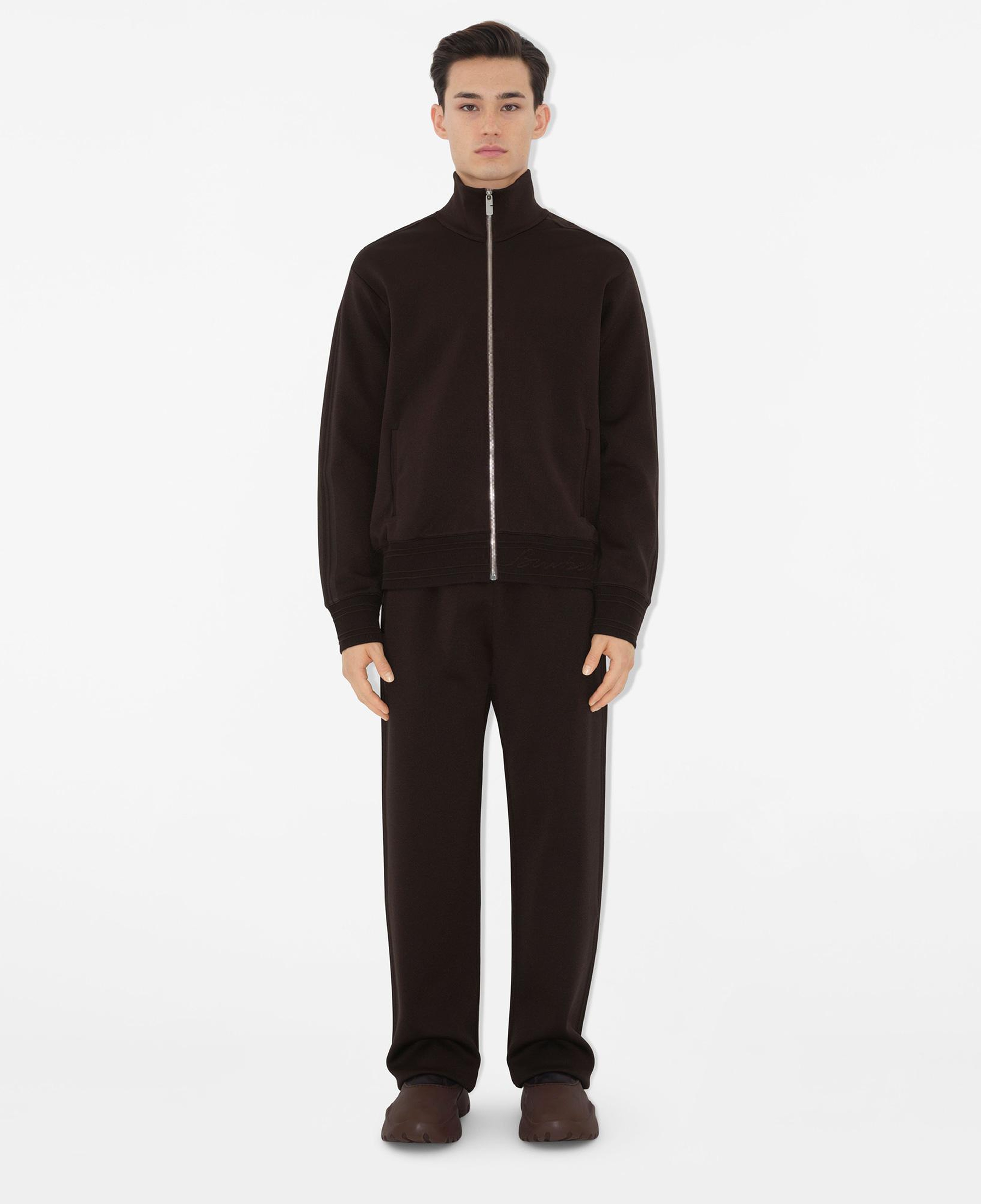 Burberry Lny Uv Knitted Track Erkek Kahverengi Pantolon