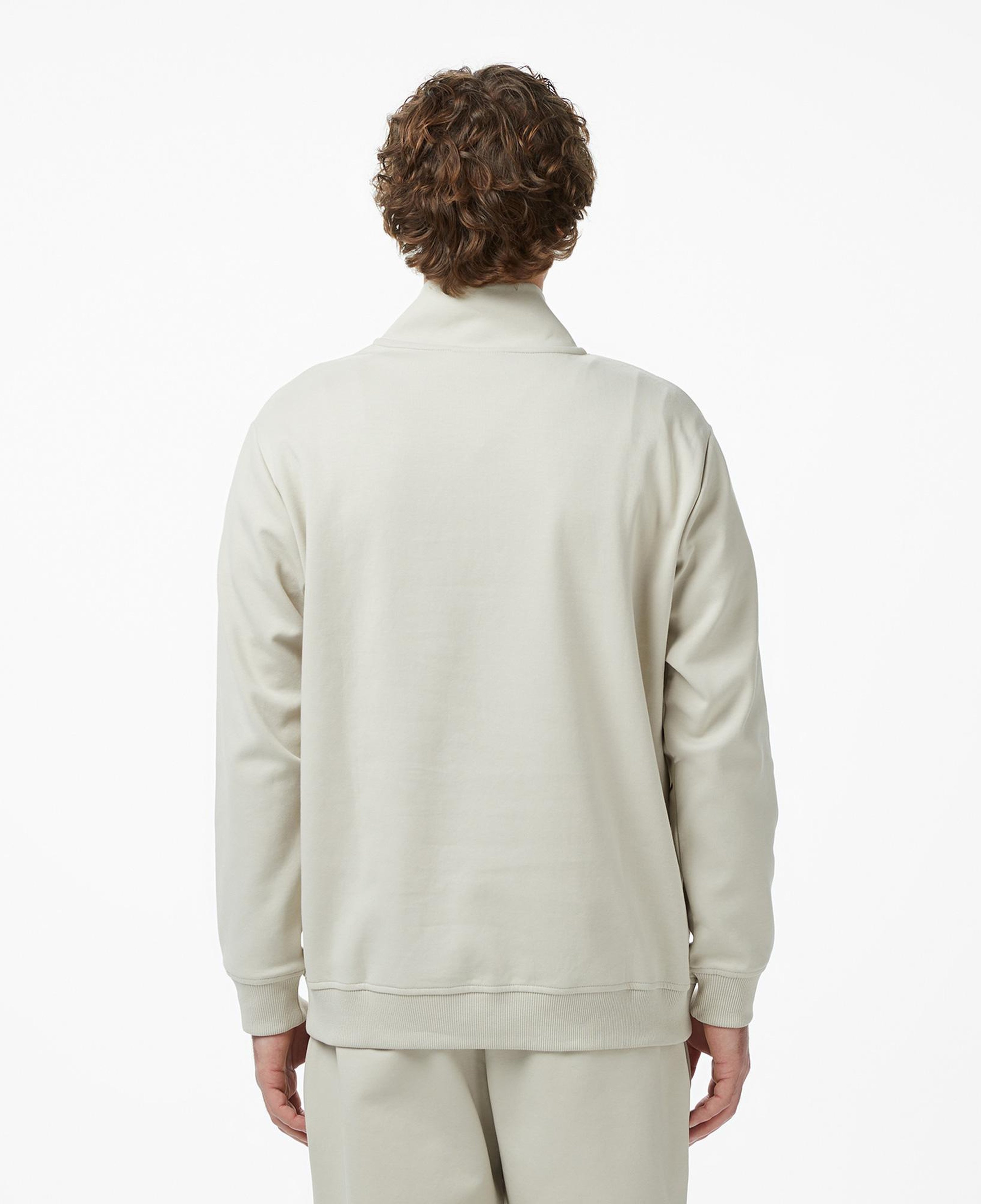 UNITED4 Regular Fit Erkek Krem Sweatshirt