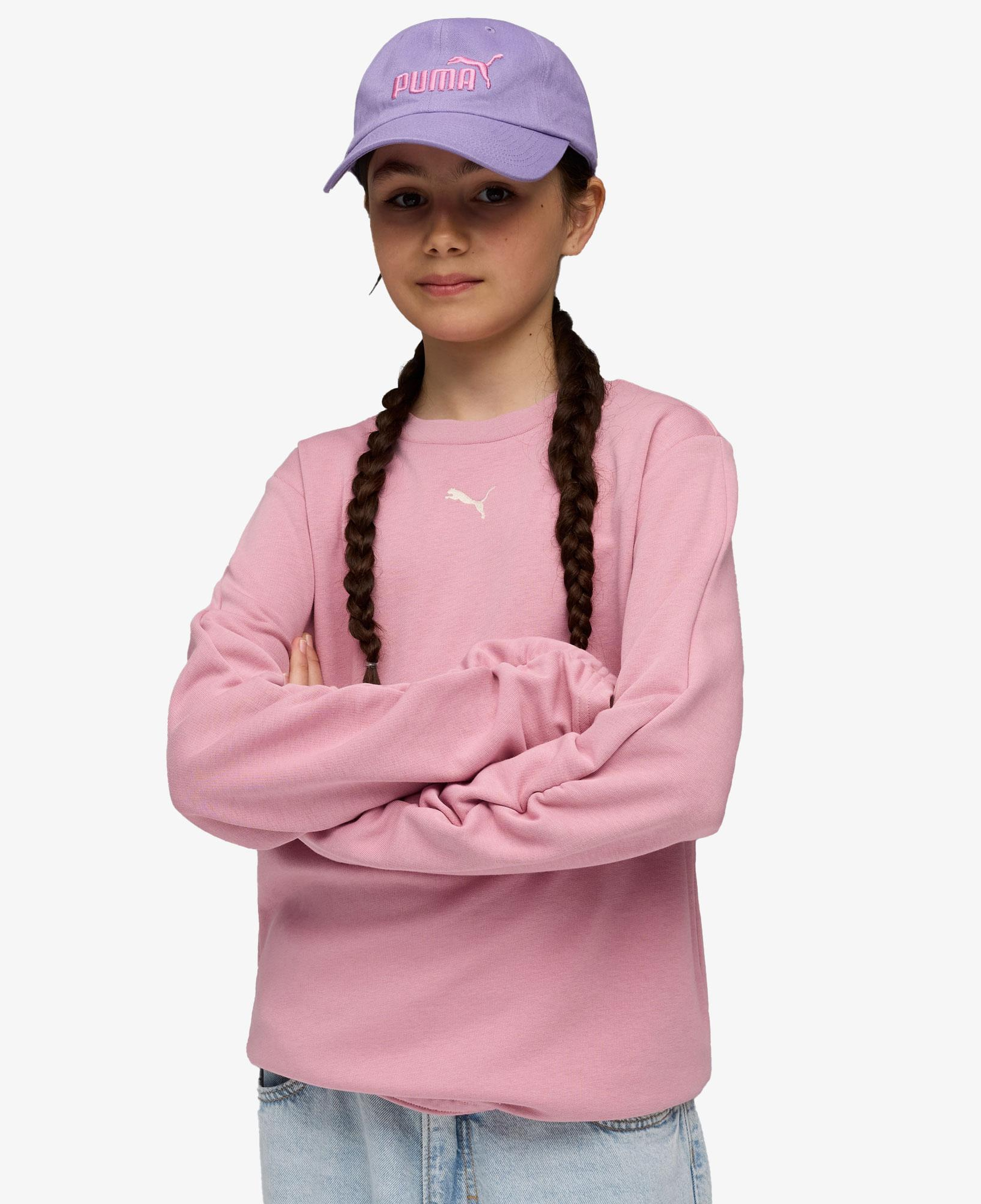 Puma Bowtique Crew Çocuk Pembe Sweatshirt