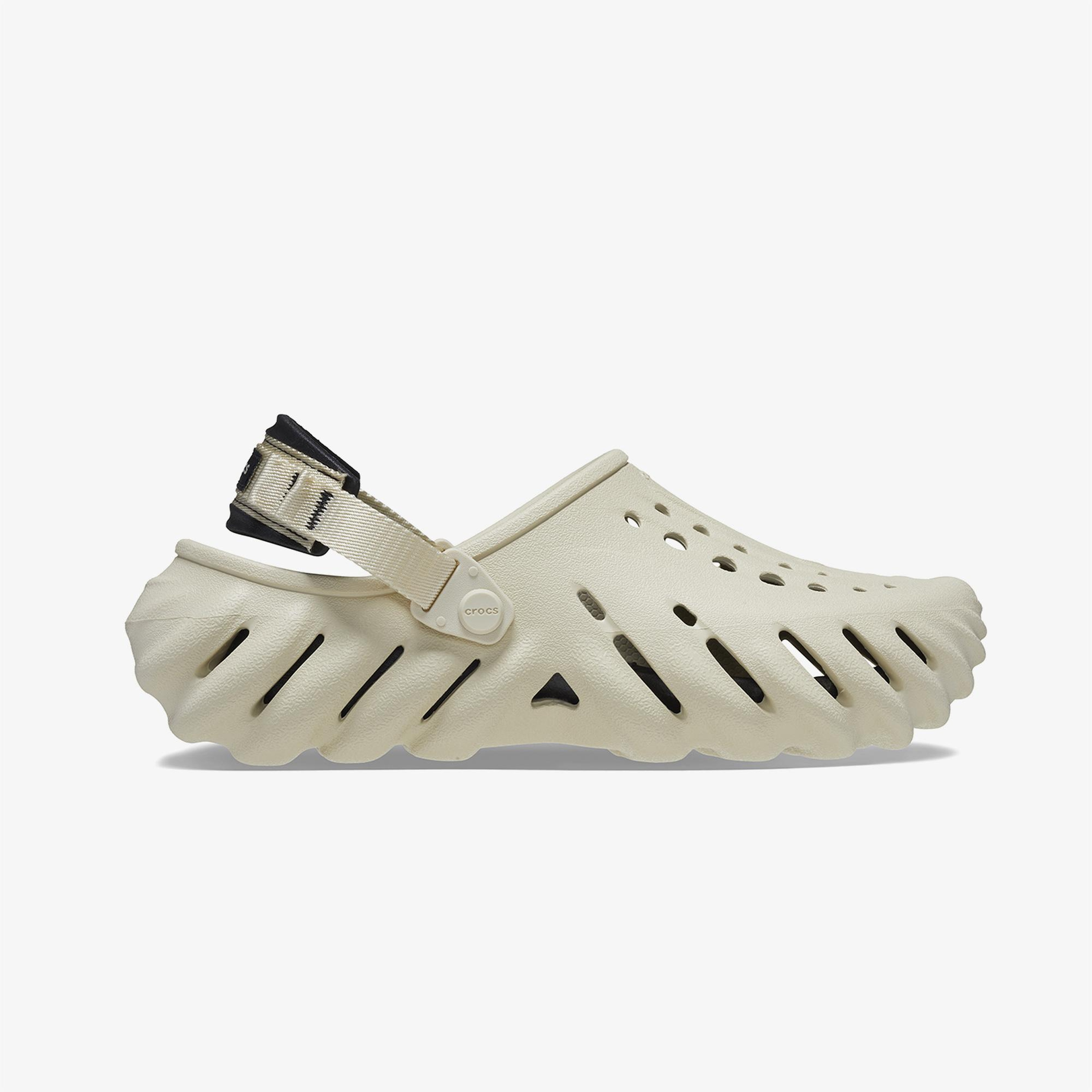 Crocs Echo Unisex Krem Terlik