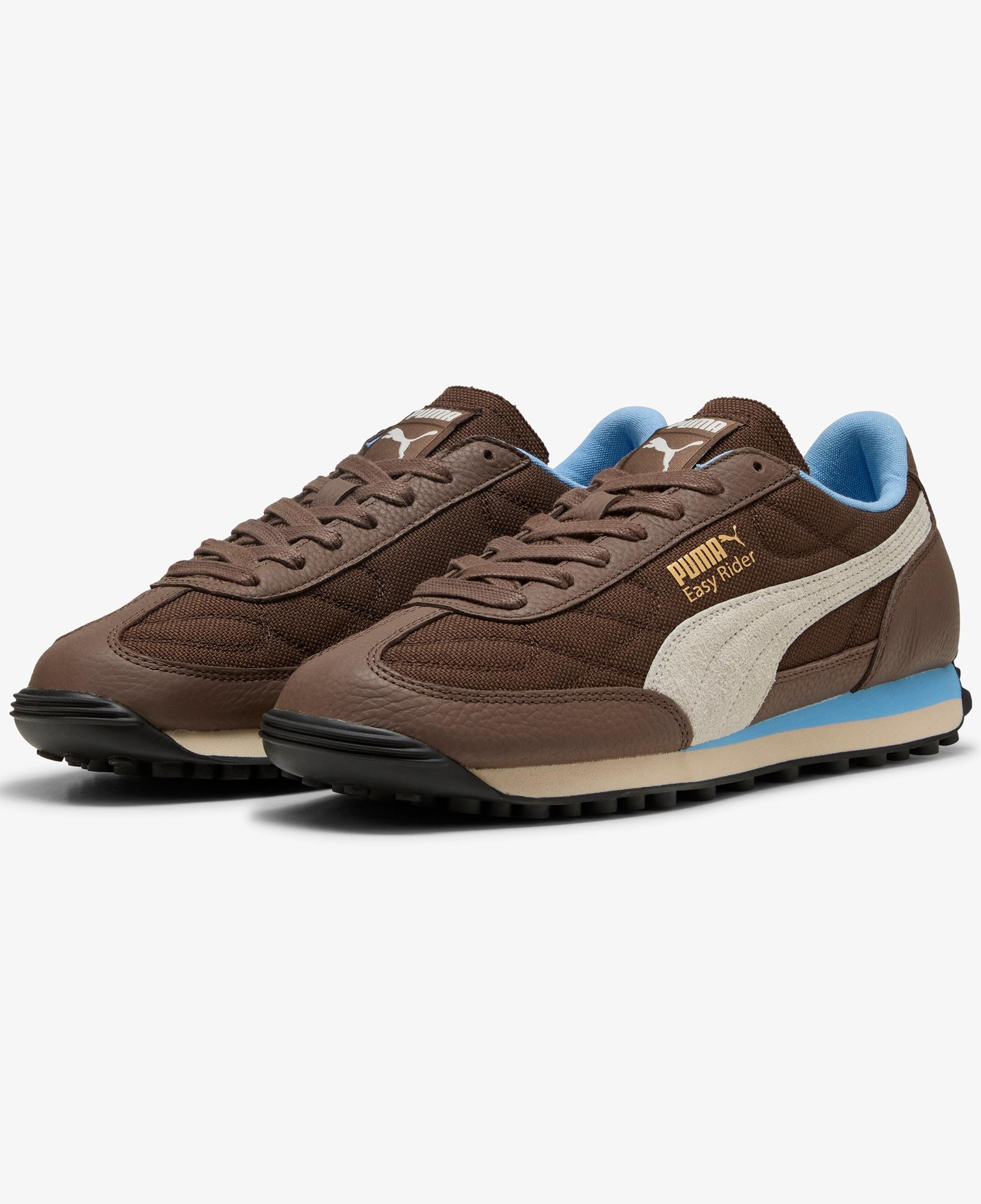Puma Easy Rider Futbolito Erkek Kahverengi Spor Ayakkabı