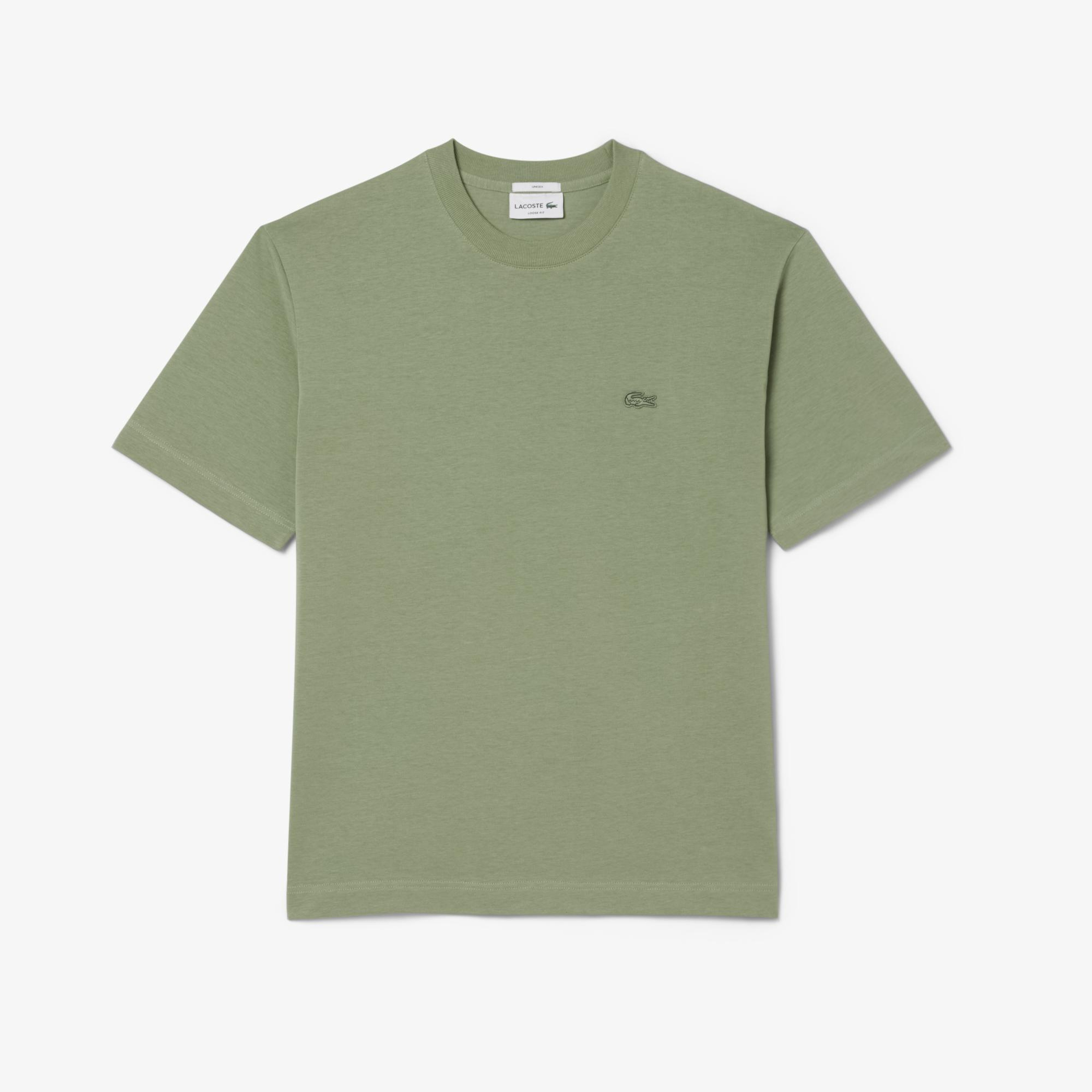 Lacoste Loose Fit Heavy Unisex Yeşil T-Shirt