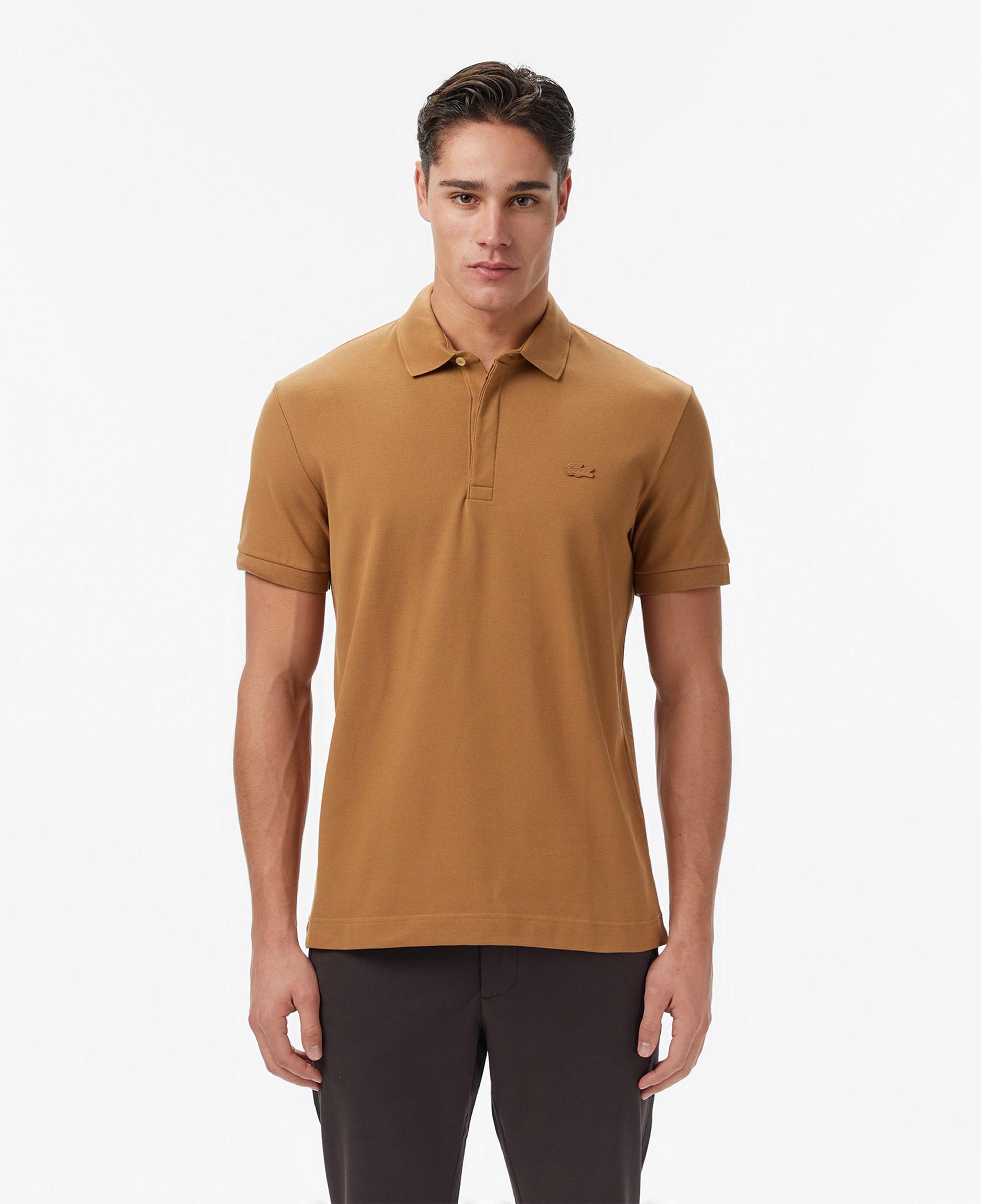 Lacoste Paris Erkek Regular Fit Açık Kahverengi Polo