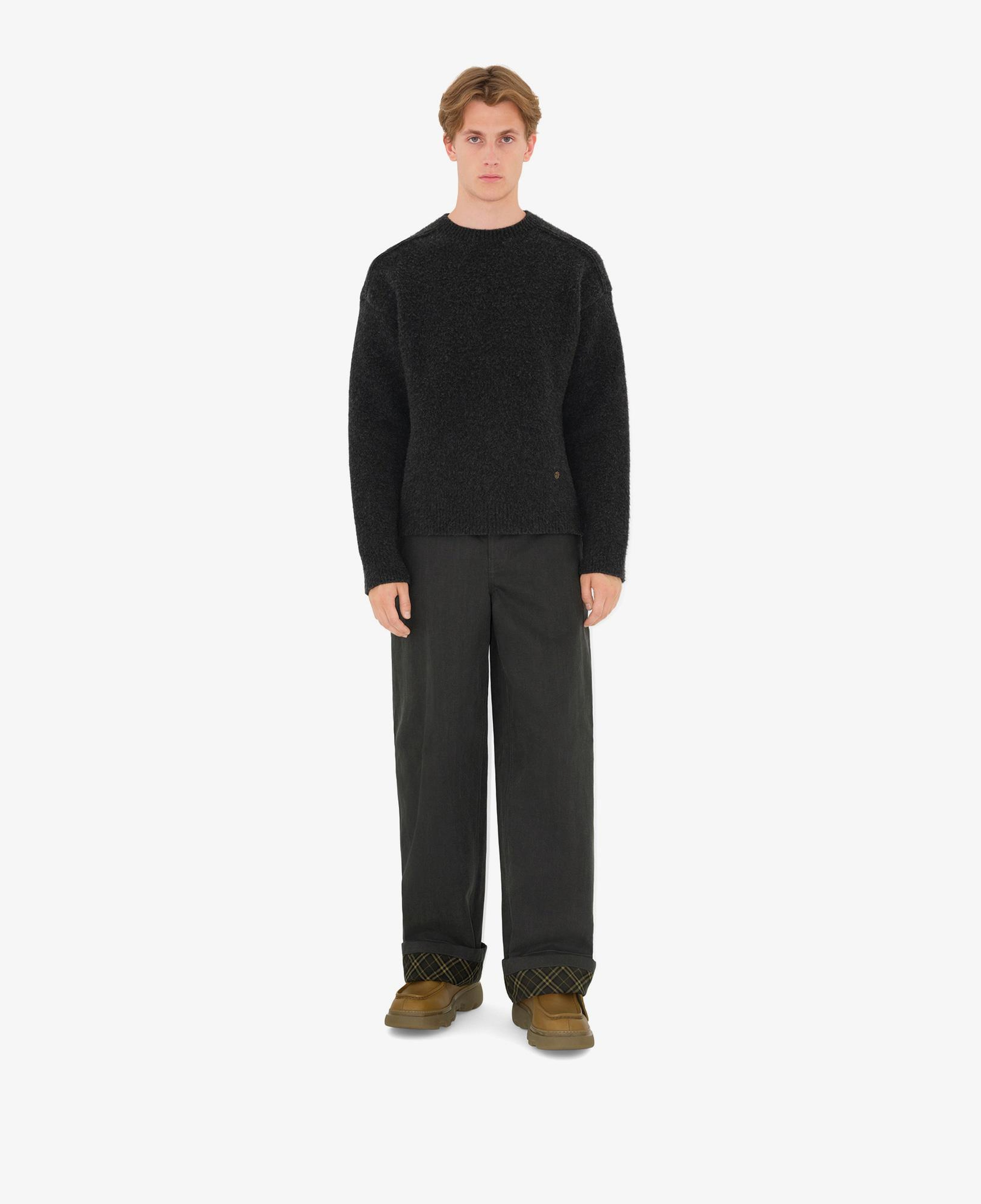 Burberry Erkek Lacivert Triko