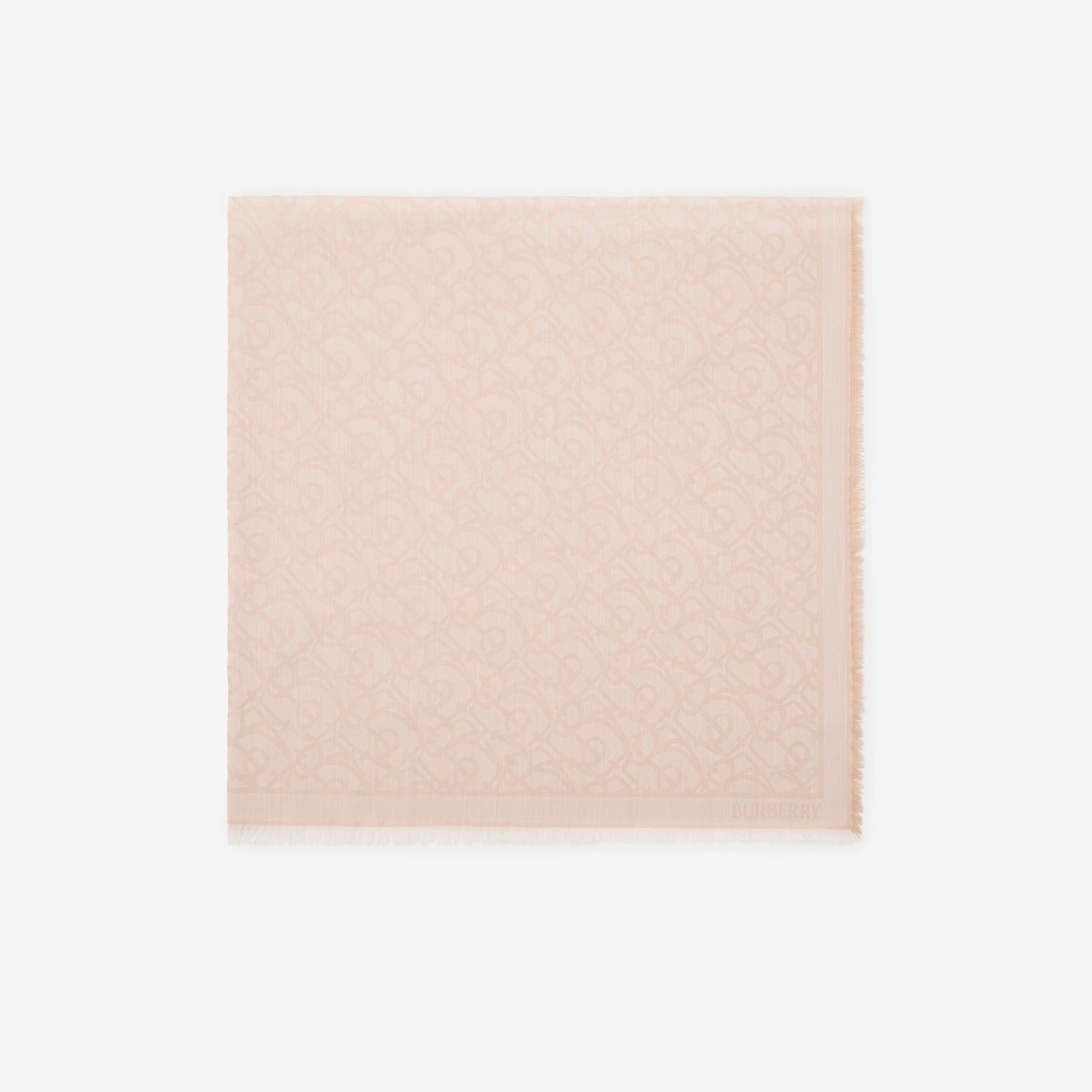 Burberry Charm Wool Kadın Pembe Şal