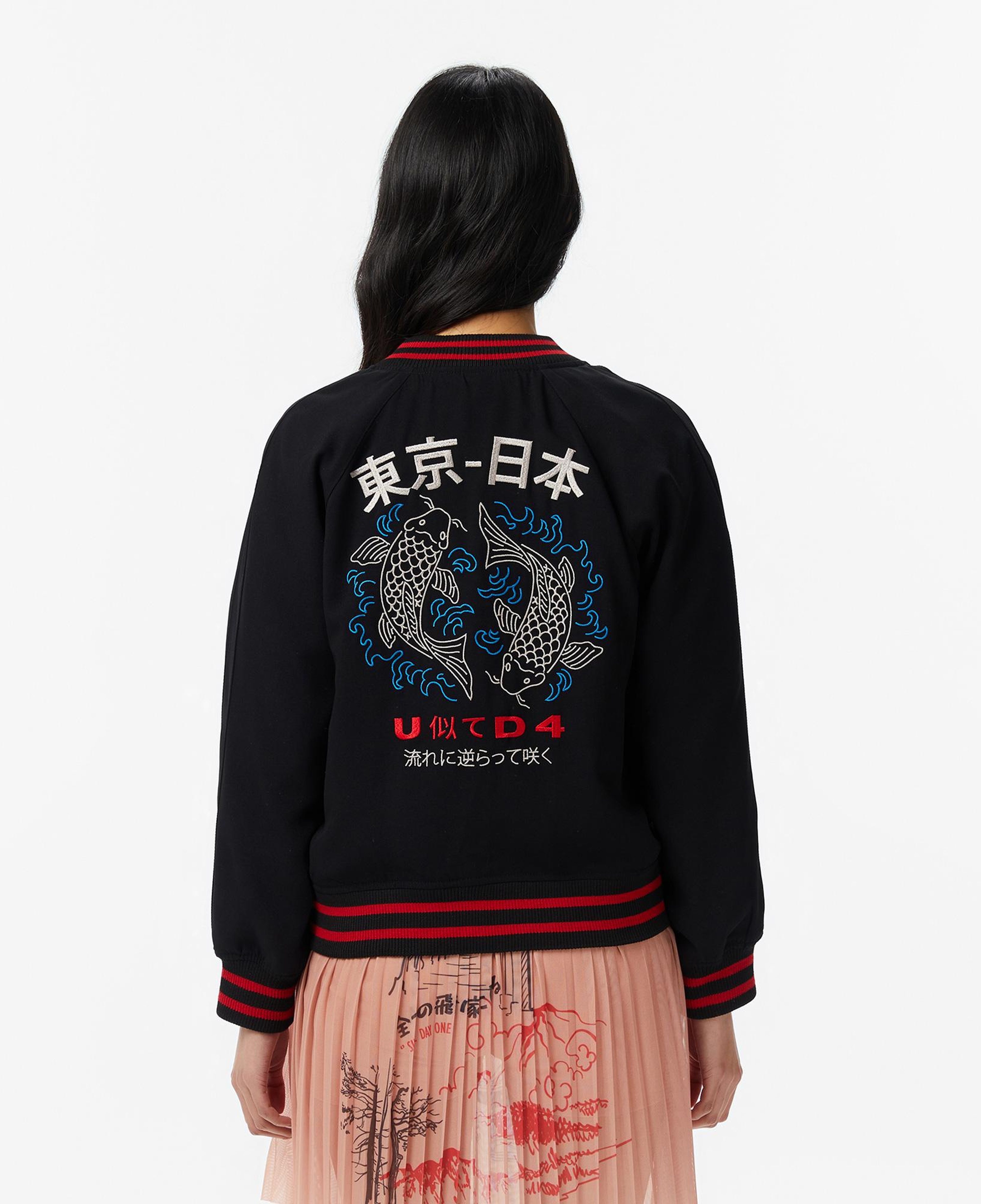 UNITED4 Regular Fit Kadın Siyah Mont