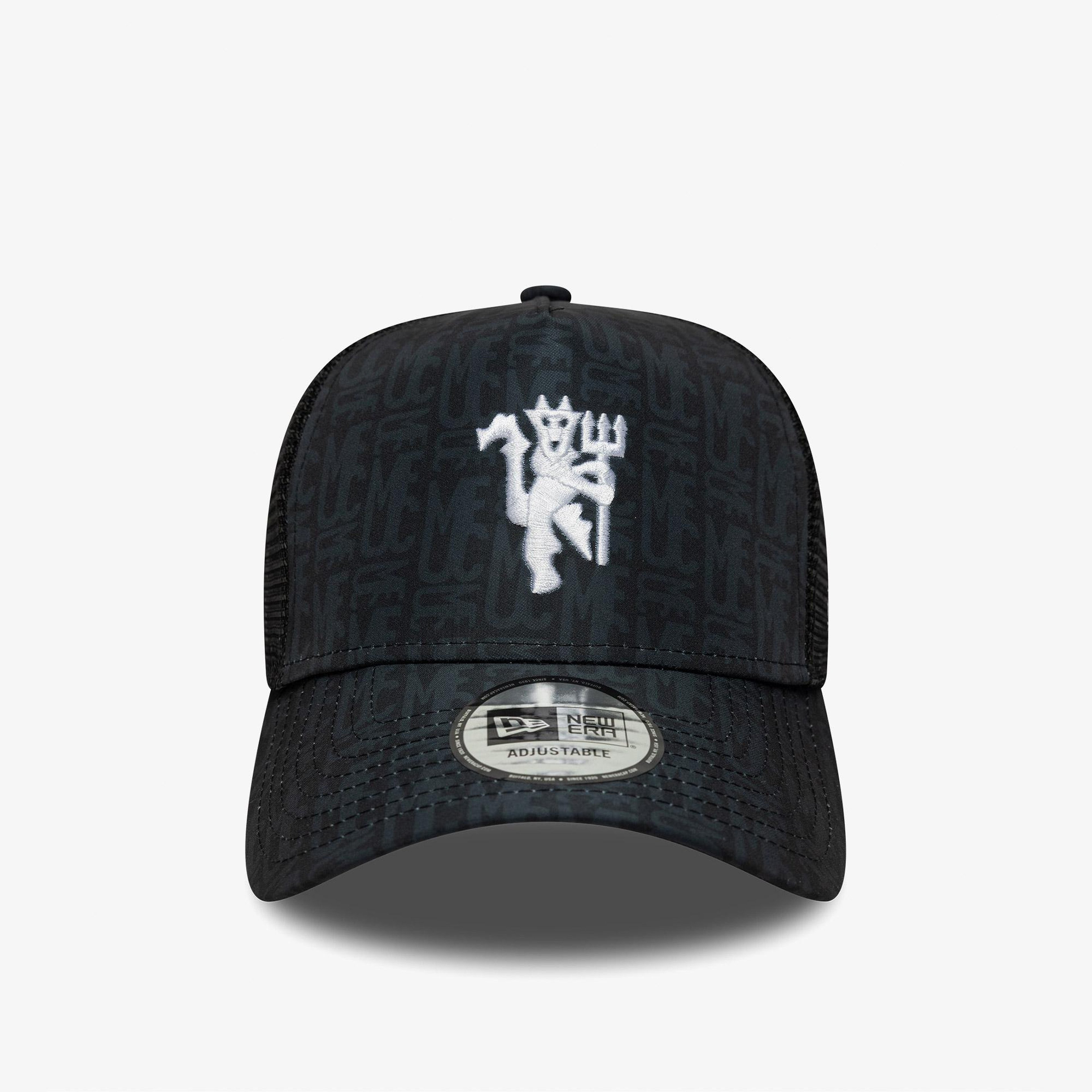 New Era Aop Trucker Manchester United Unisex Siyah Şapka