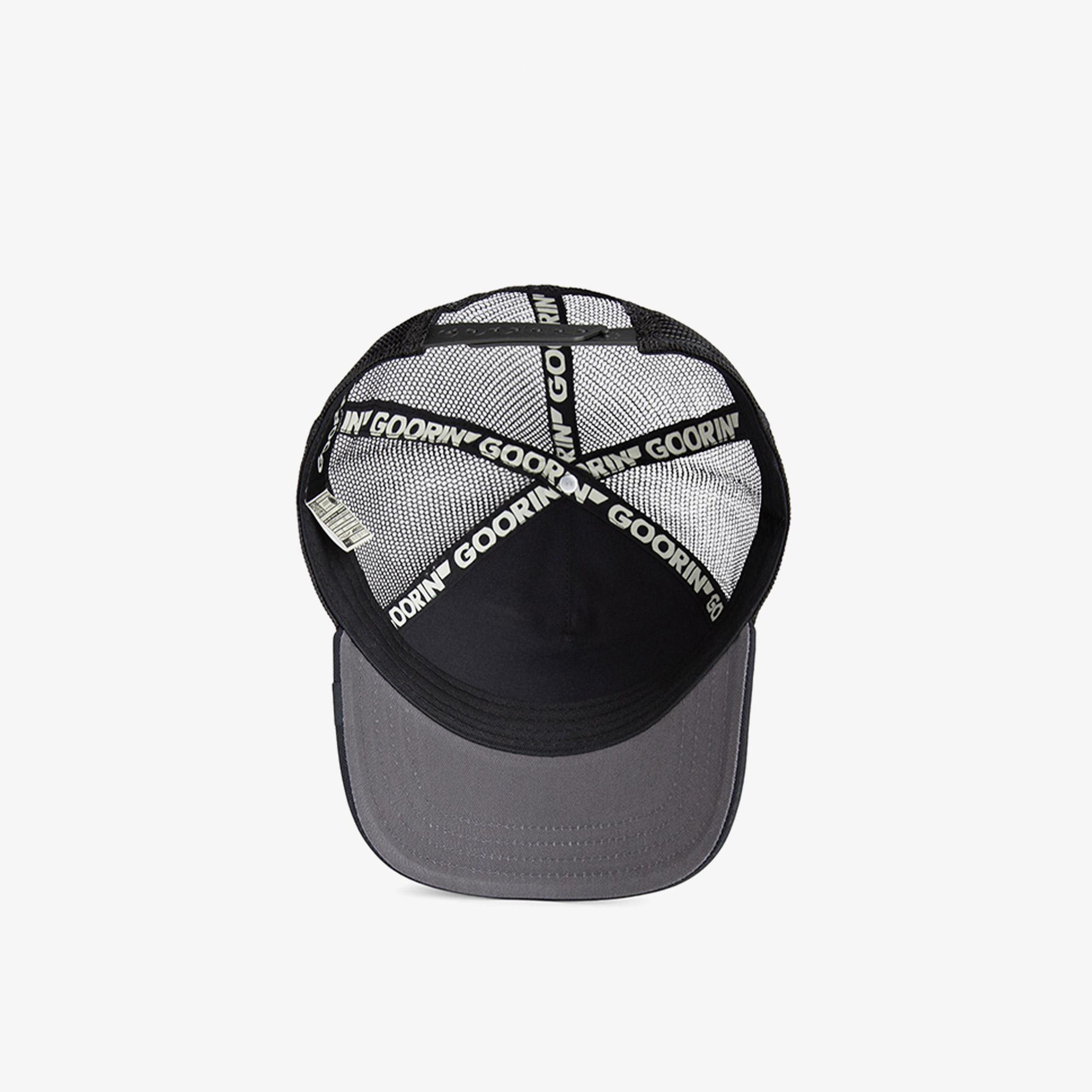 Goorin Bros Lone Wolf Trucker Unisex Siyah Şapka