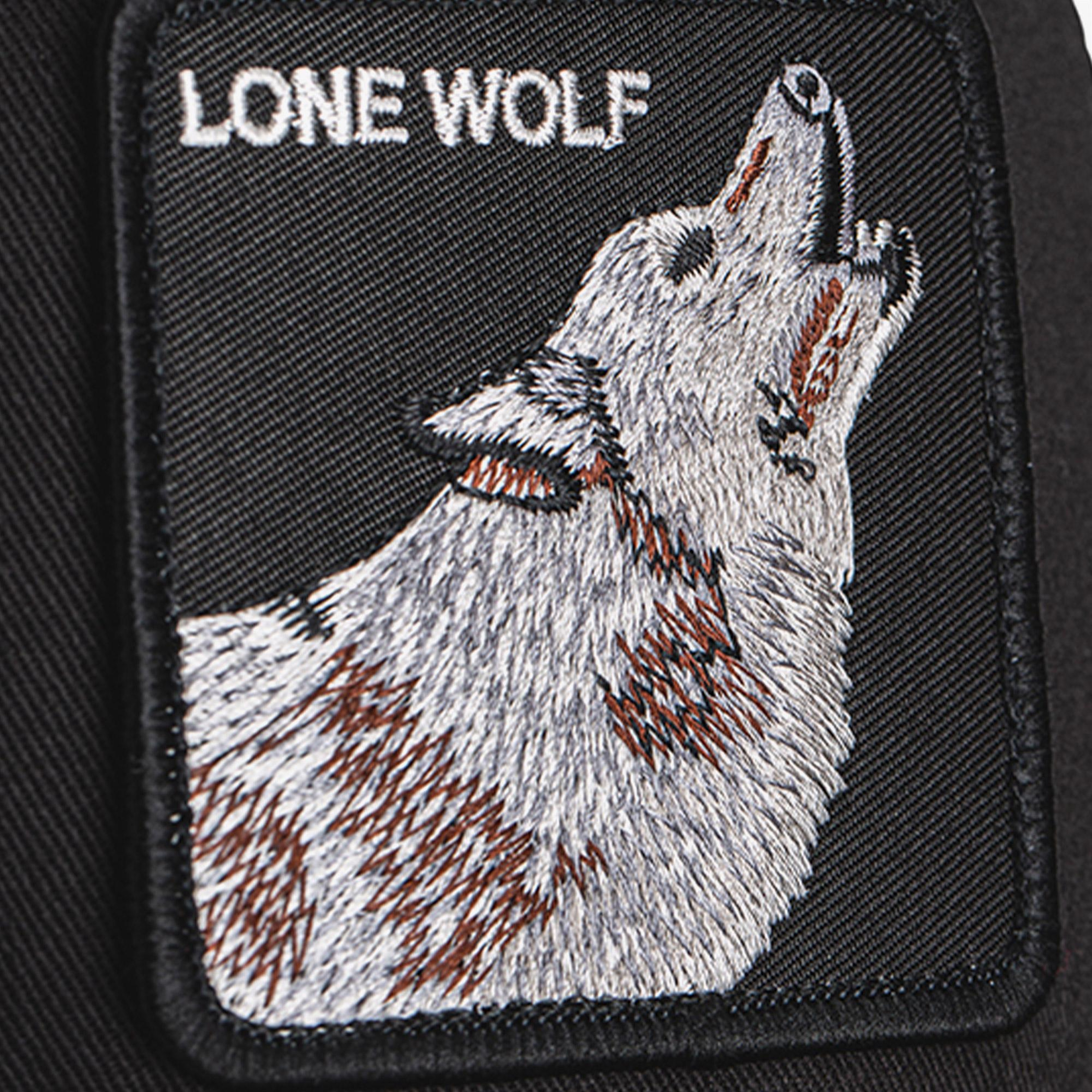 Goorin Bros Lone Wolf Trucker Unisex Siyah Şapka